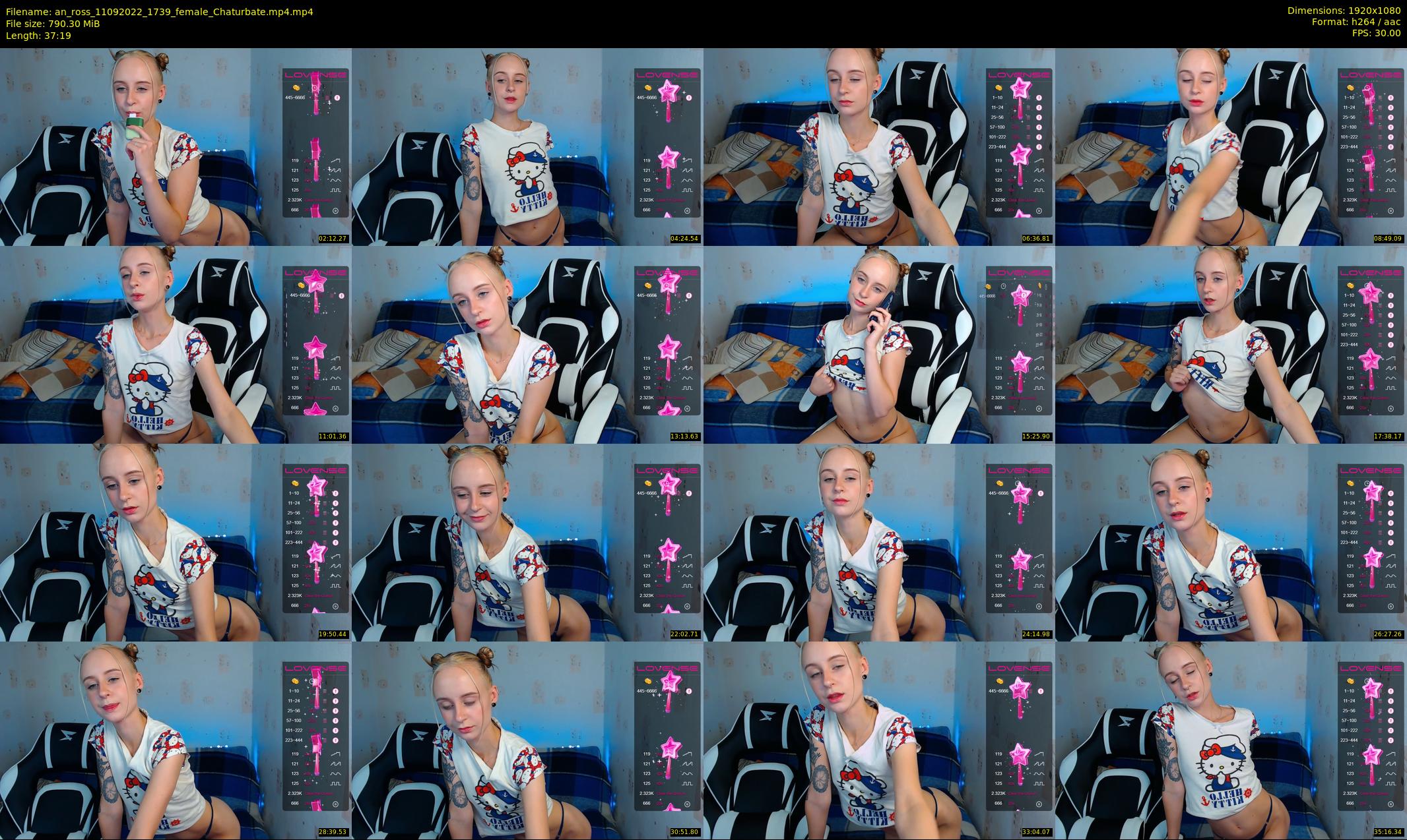 an_ross — 38 minute Chaturbate female cam show recording, 1080p, Sep 11, 2022
