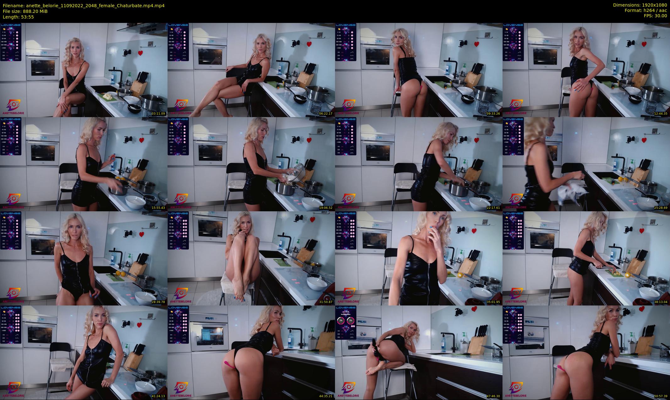 anette_belorie — 54 minute Chaturbate female cam show recording, 1080p, Sep 11, 2022