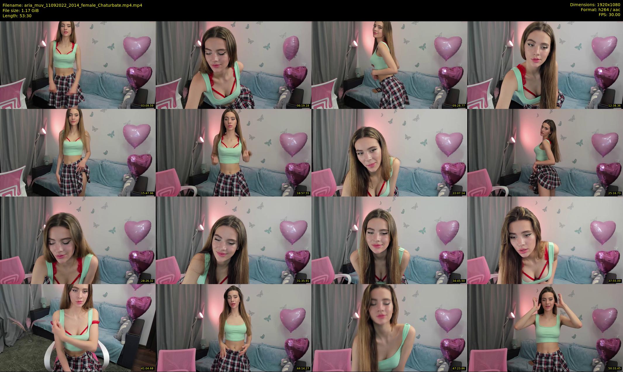 aria_muv — 54 minute Chaturbate female cam show recording, 1080p, Sep 11, 2022