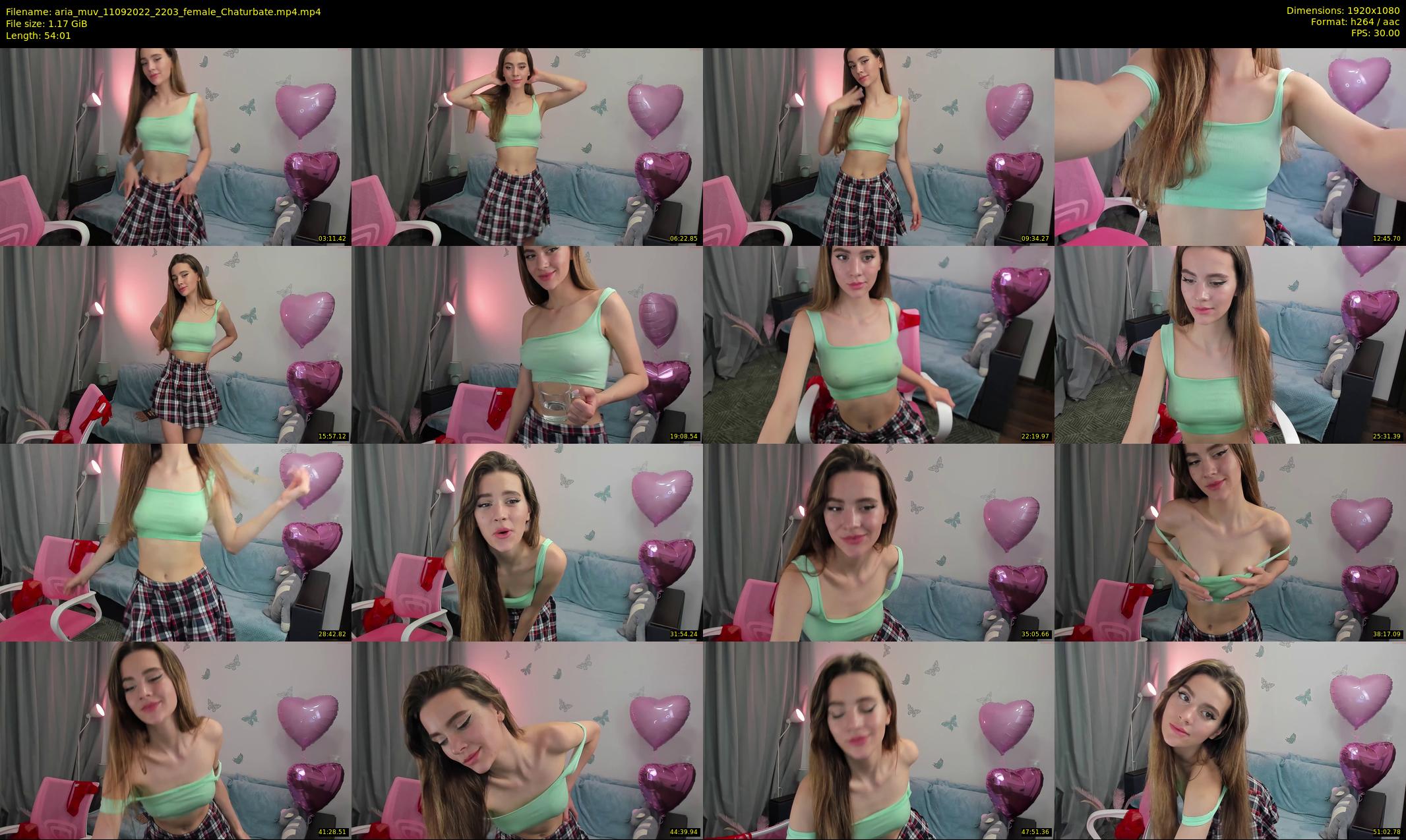 aria_muv — 55 minute Chaturbate female cam show recording, 1080p, Sep 11, 2022