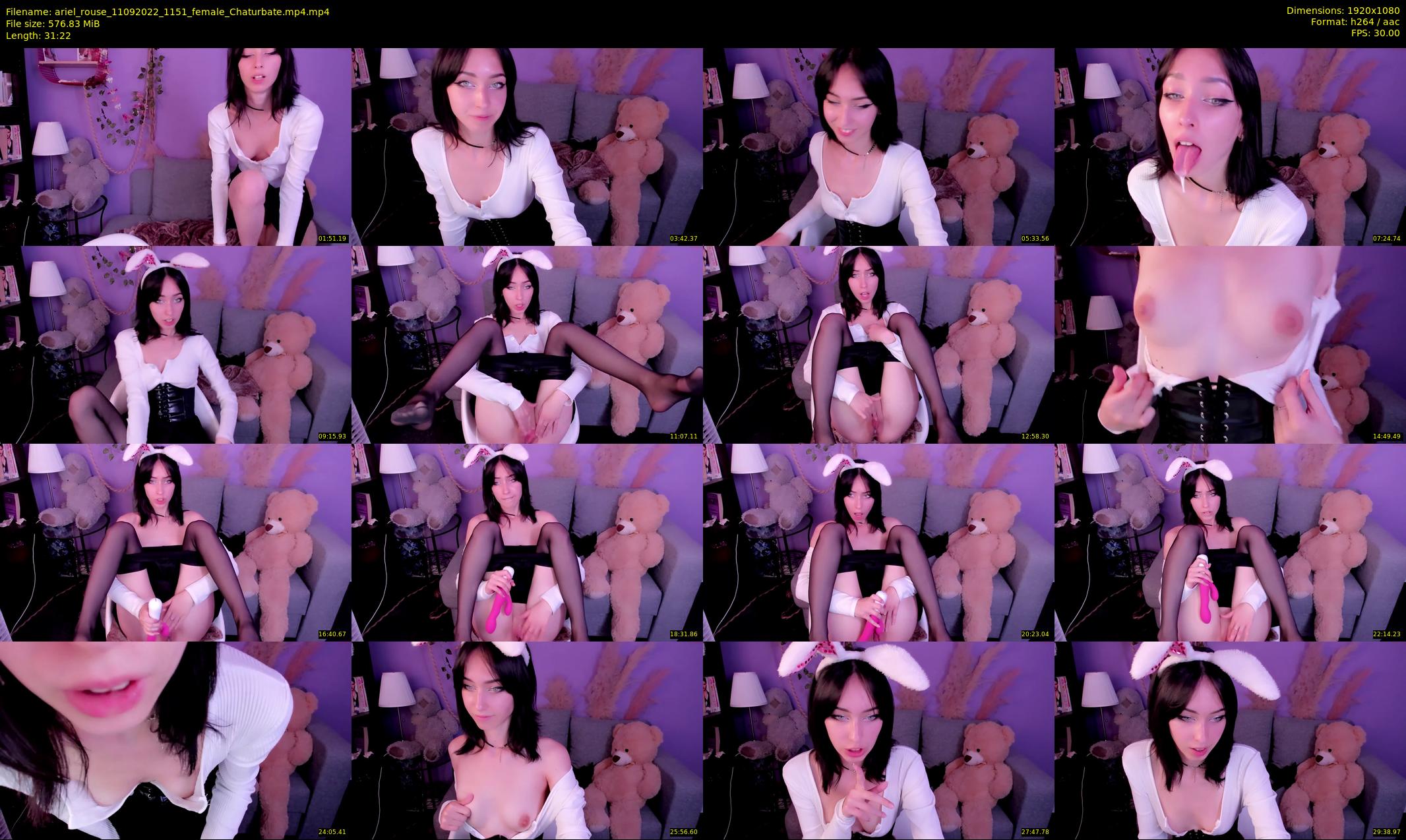 ariel_rouse — 32 minute Chaturbate female cam show recording, 1080p, Sep 11, 2022