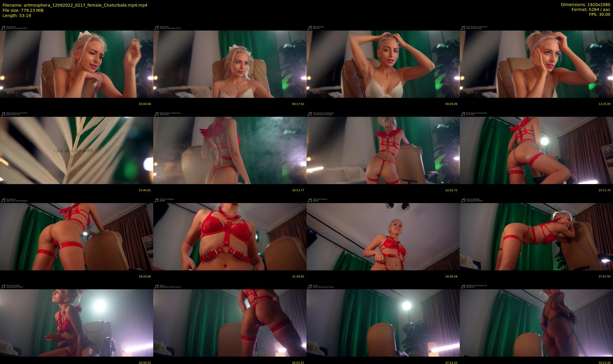 artmosphera — 54 minute Chaturbate female cam show recording, 1080p, Sep 12, 2022