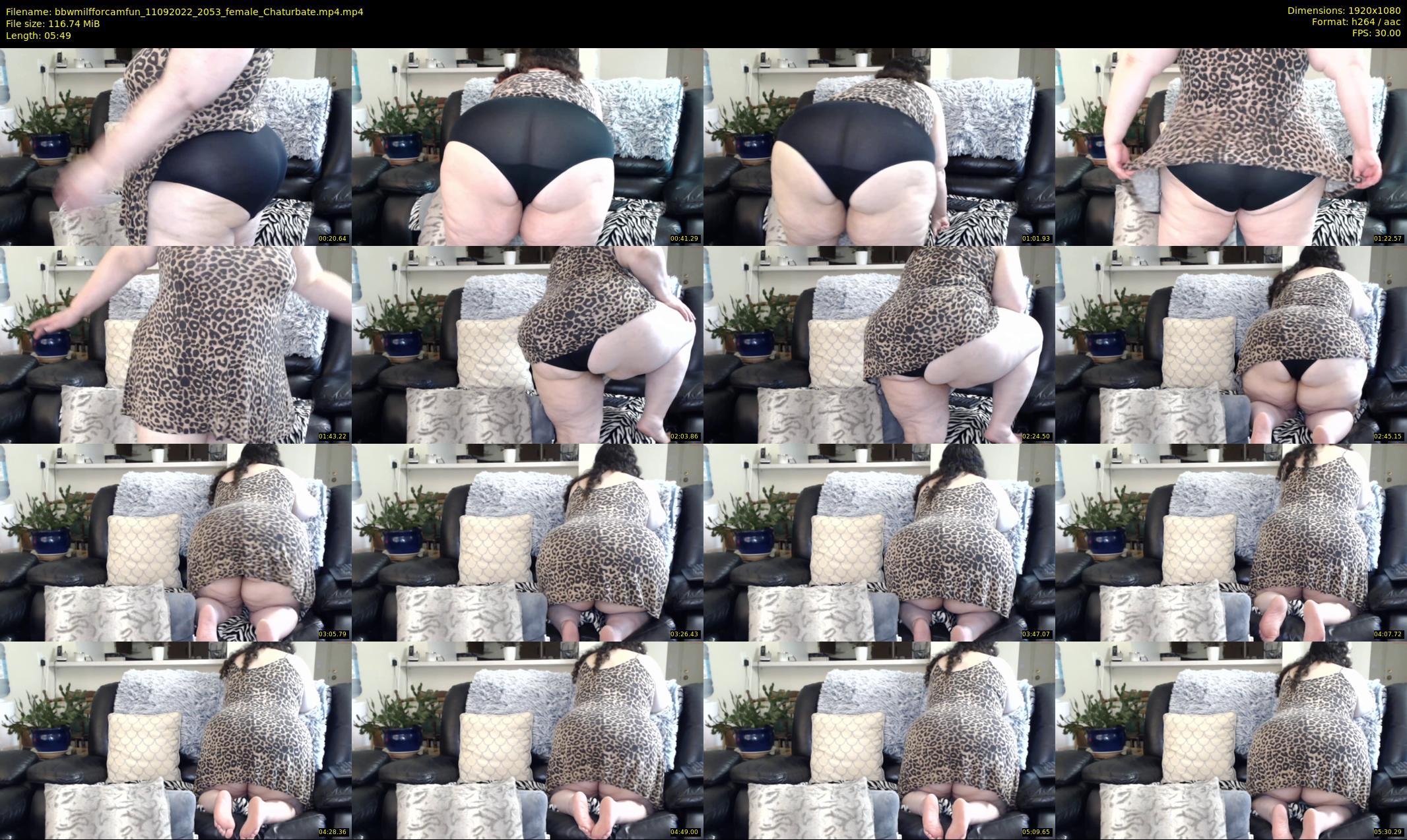 bbwmilfforcamfun — 6 minute Chaturbate female cam show recording, 1080p, Sep 11, 2022