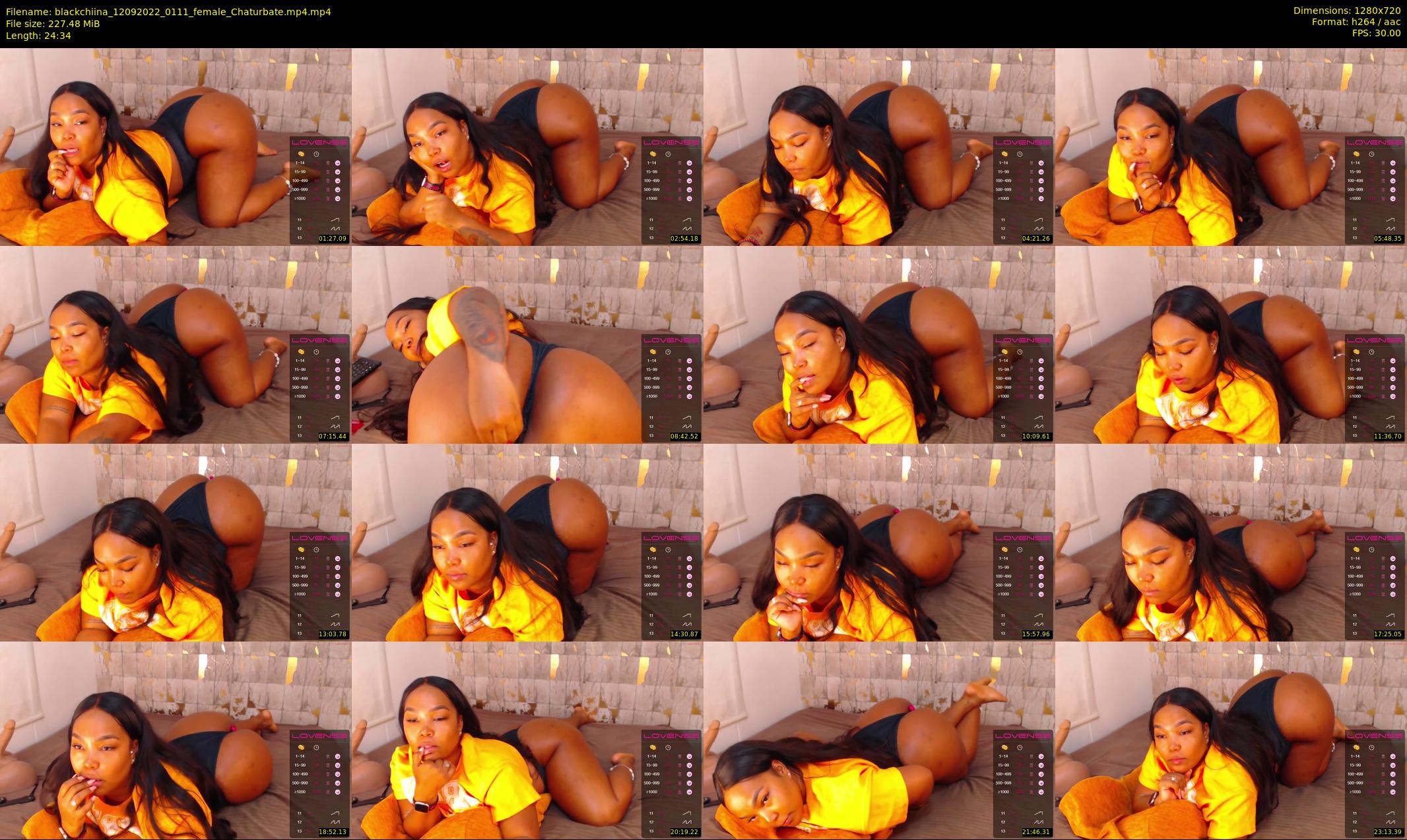 blackchiina — 25 minute Chaturbate female cam show recording, 720p, Sep 12, 2022