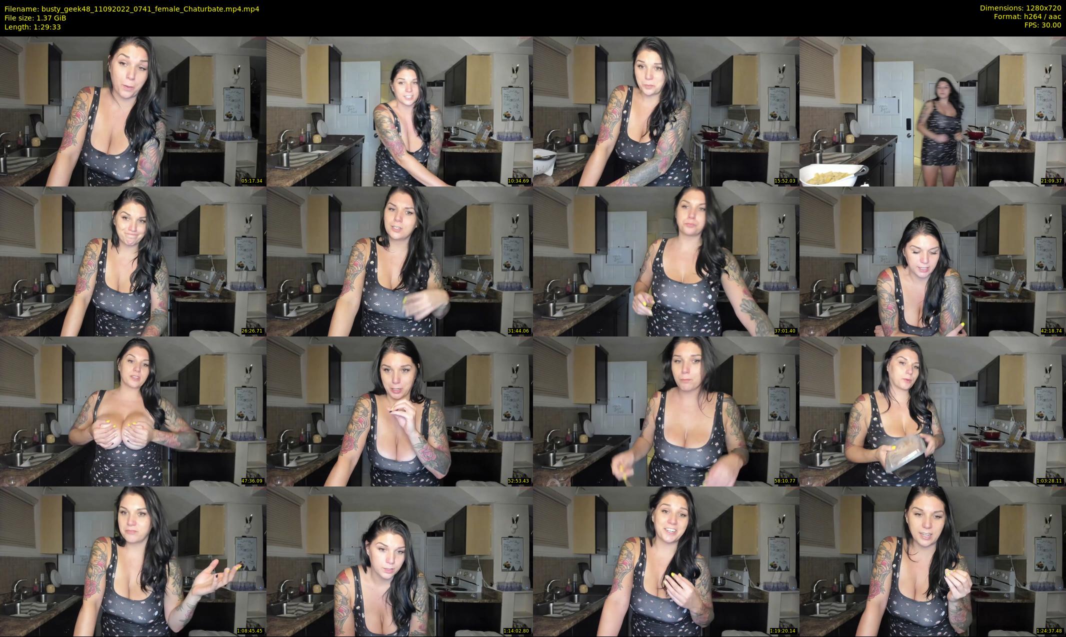 busty_geek48 — 90 minute Chaturbate female cam show recording, 720p, Sep 11, 2022