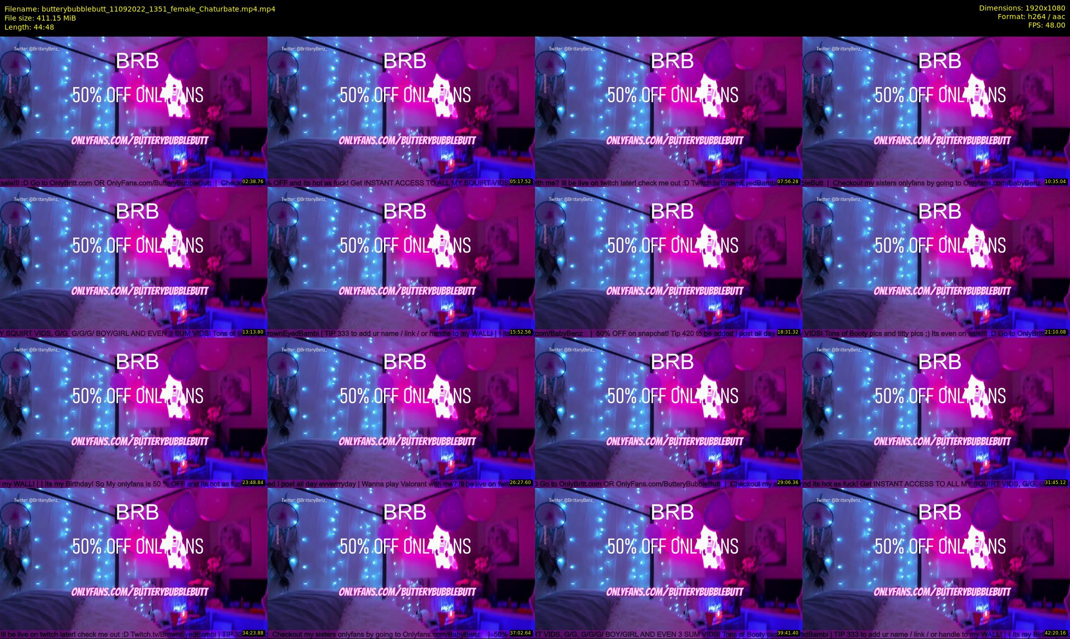 butterybubblebutt — 45 minute Chaturbate couple cam show recording, 1080p, Sep 11, 2022
