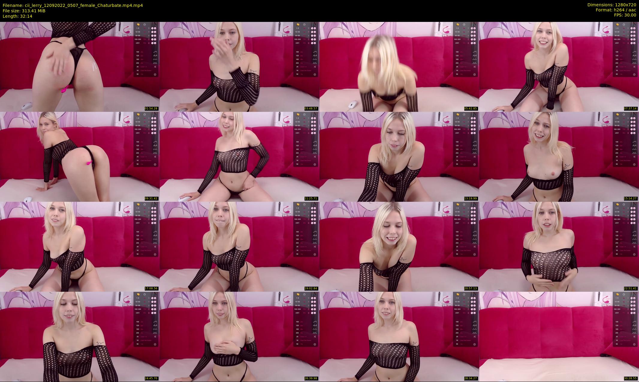 cii_lerry — 33 minute Chaturbate female cam show recording, 720p, Sep 12, 2022
