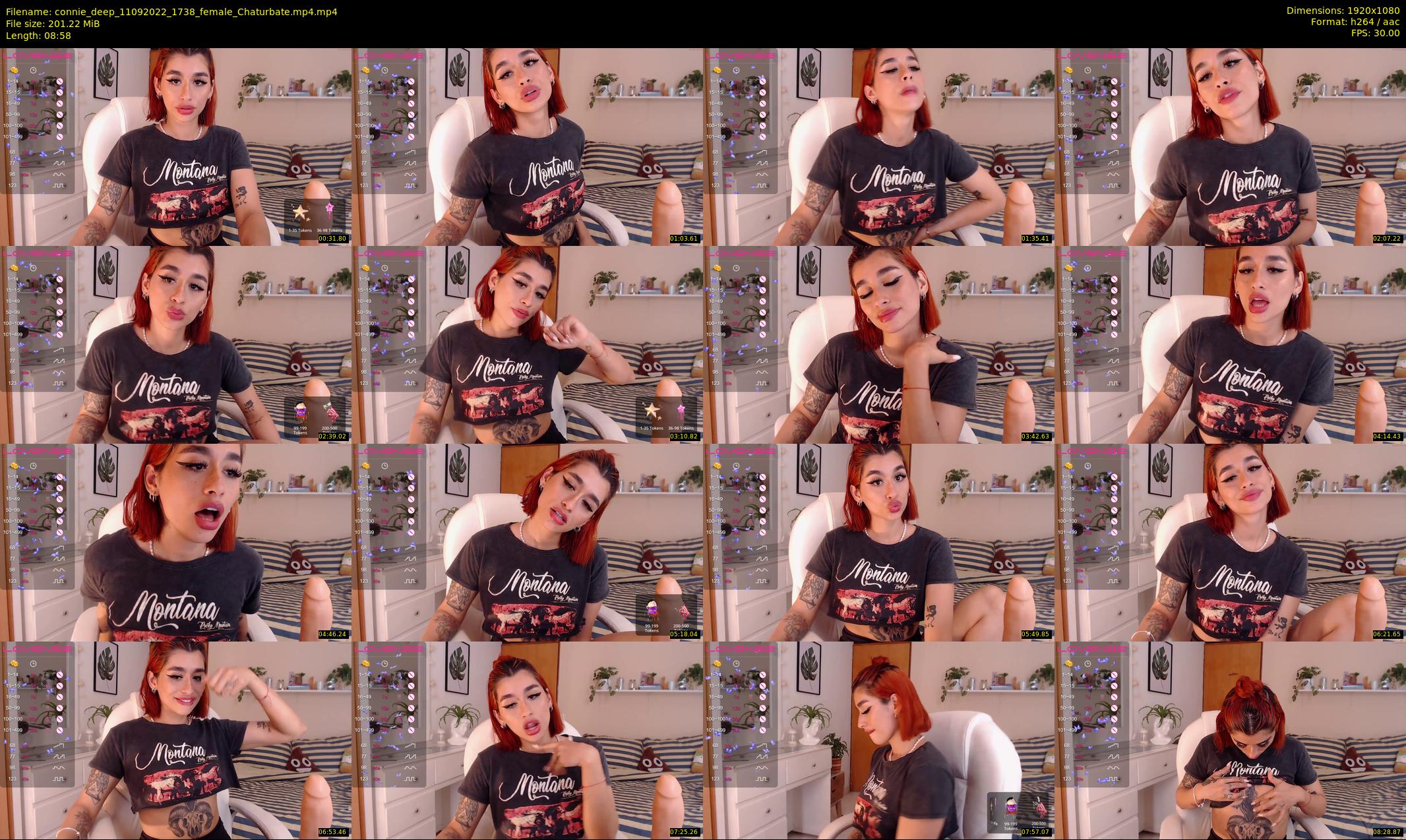 connie_deep — 9 minute Chaturbate female cam show recording, 1080p, Sep 11, 2022