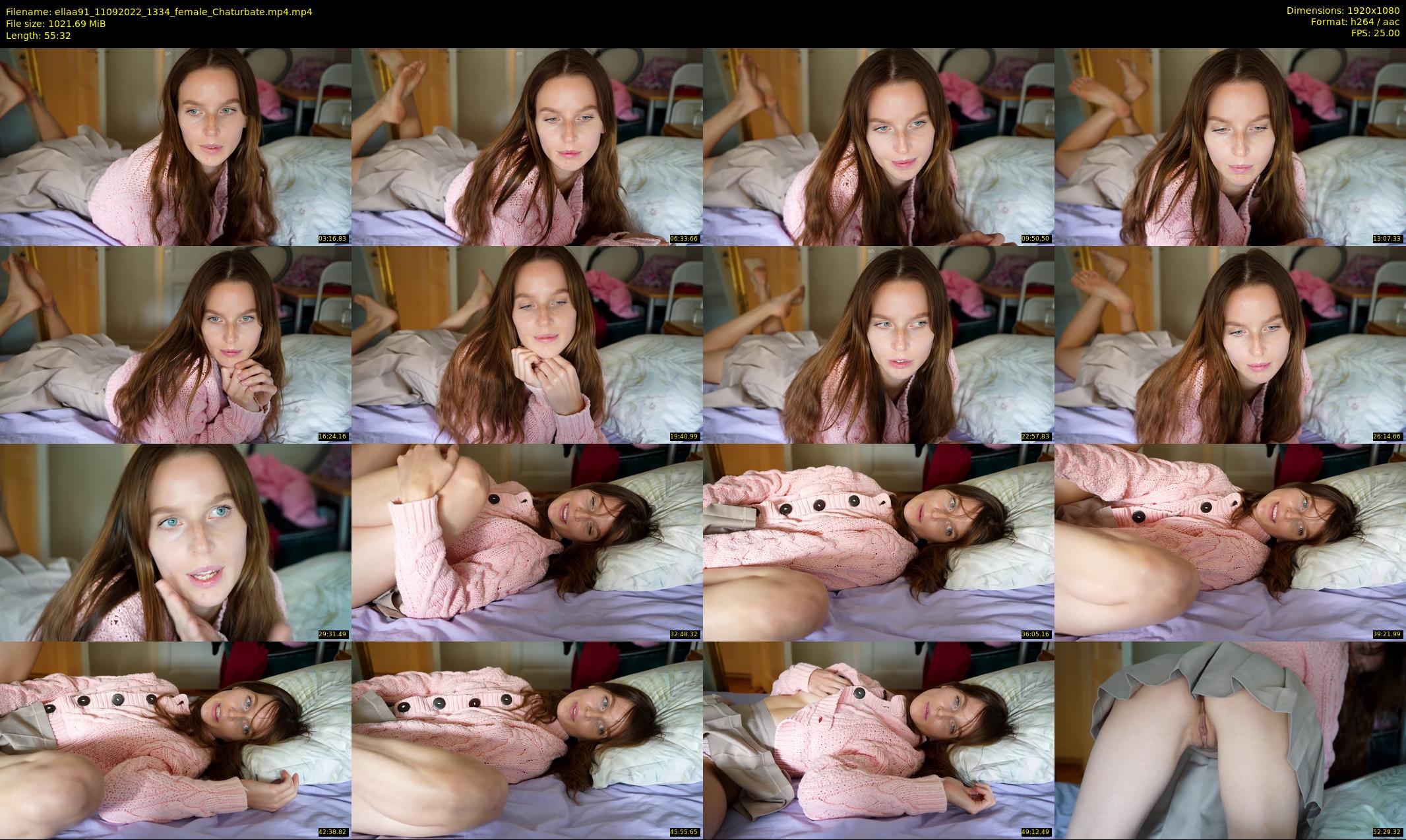 ellaa91 — 56 minute Chaturbate female cam show recording, 1080p, Sep 11, 2022