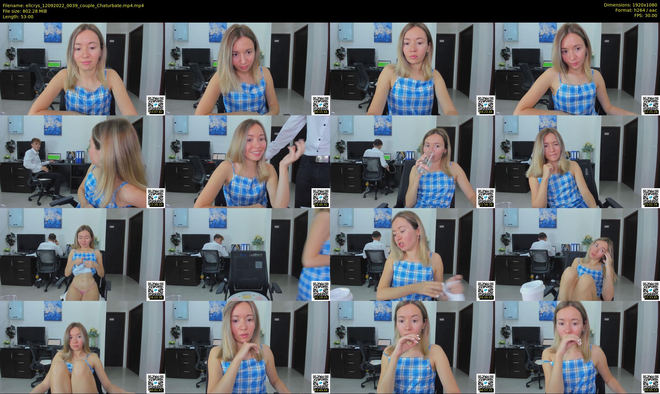 ellcrys — 53 minute Chaturbate couple cam show recording, 1080p, Sep 12, 2022