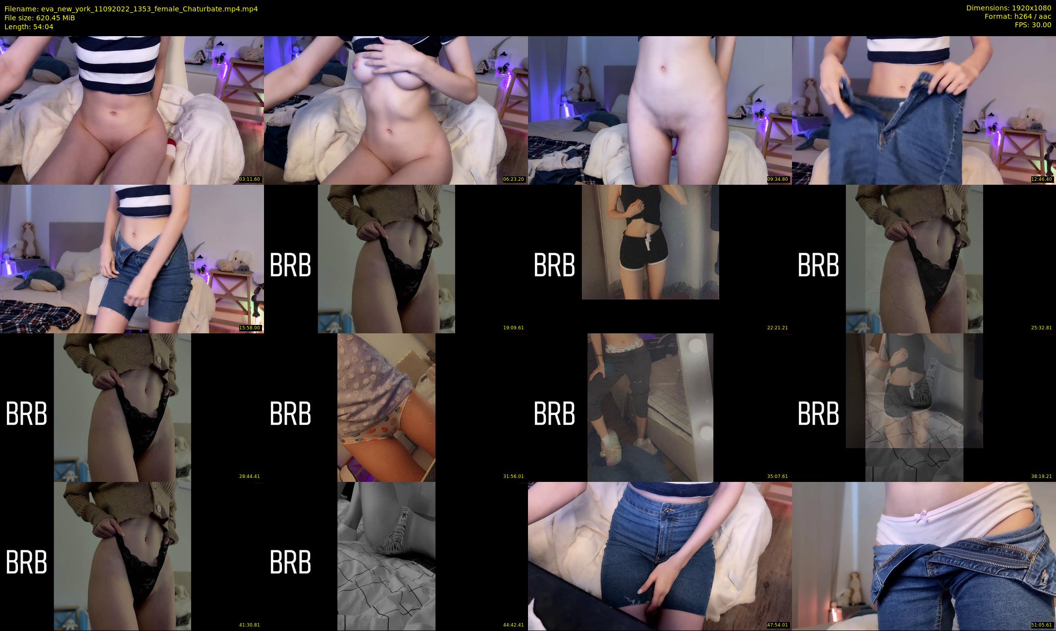 eva_new_york — 55 minute Chaturbate female cam show recording, 1080p, Sep 11, 2022