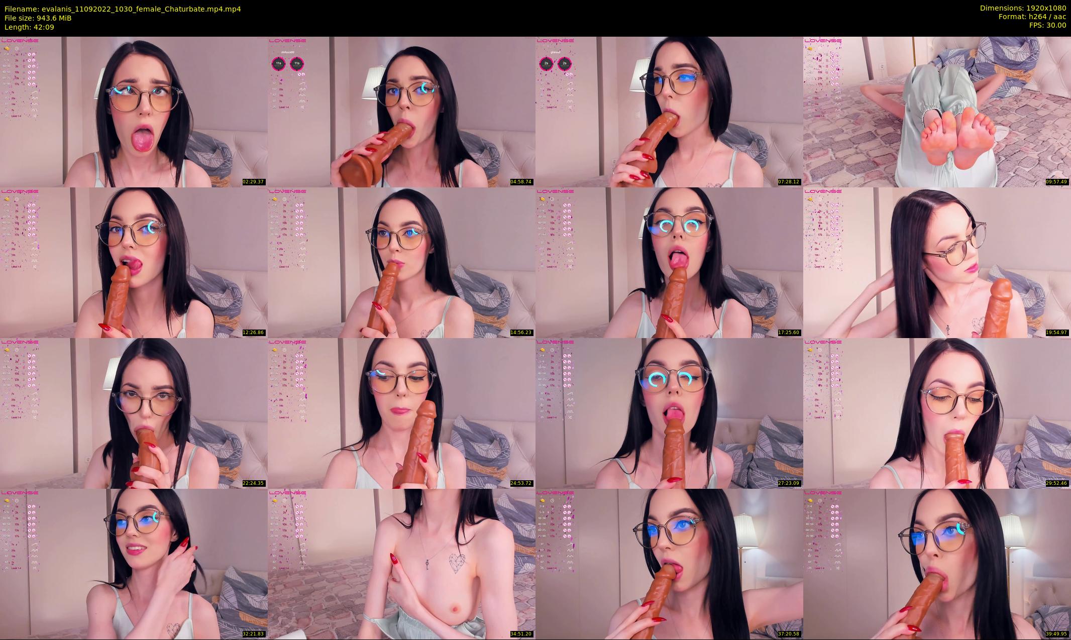 evalanis — 43 minute Chaturbate couple cam show recording, 1080p, Sep 11, 2022