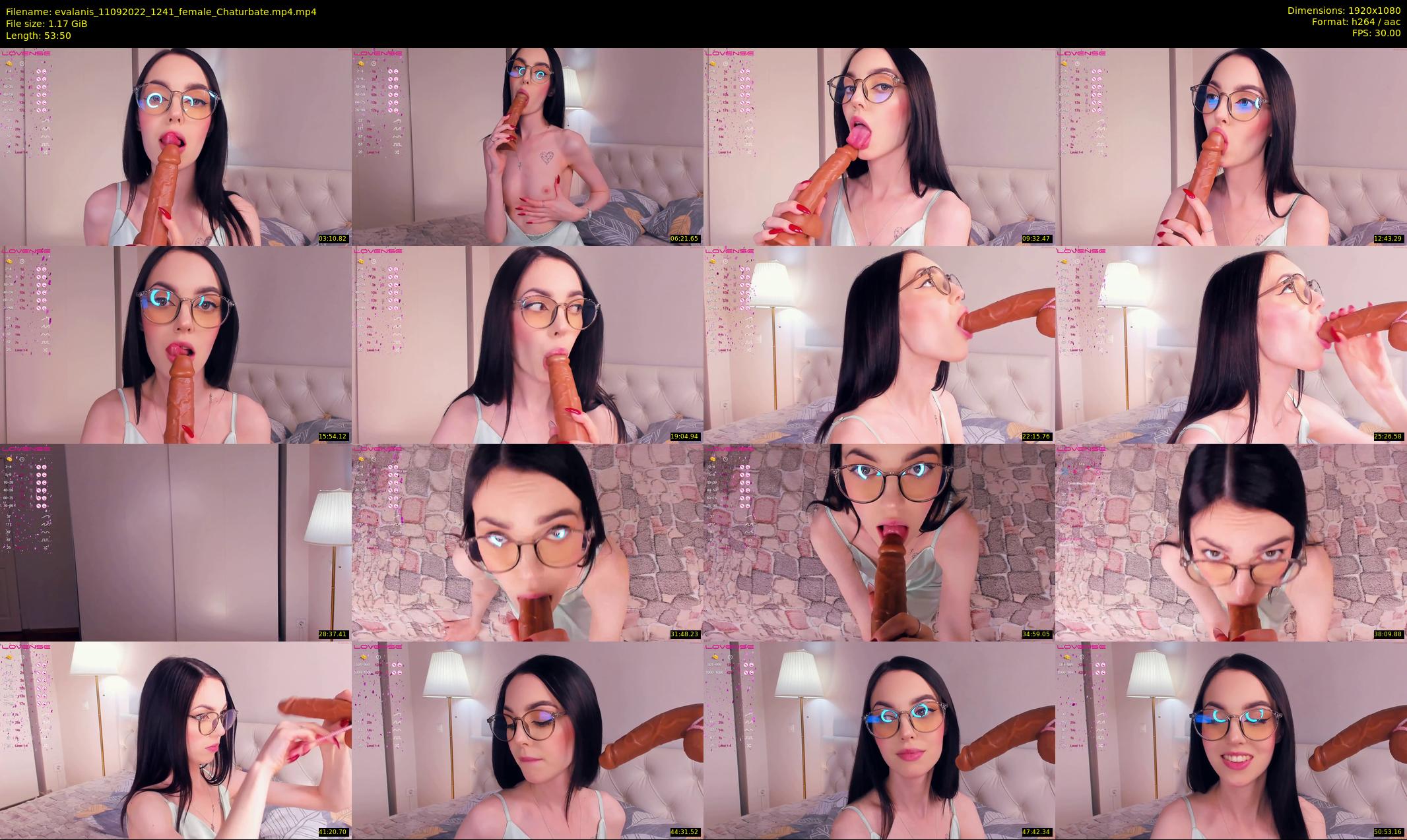 evalanis — 54 minute Chaturbate couple cam show recording, 1080p, Sep 11, 2022