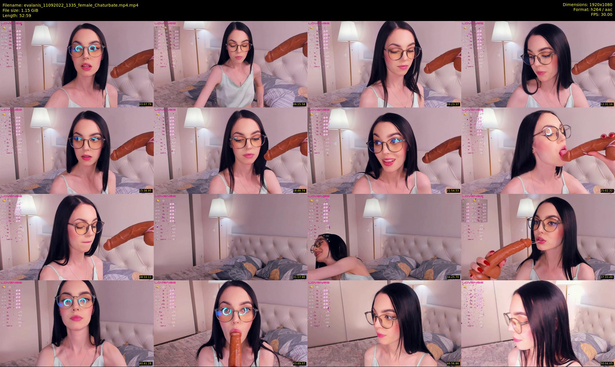 evalanis — 53 minute Chaturbate couple cam show recording, 1080p, Sep 11, 2022
