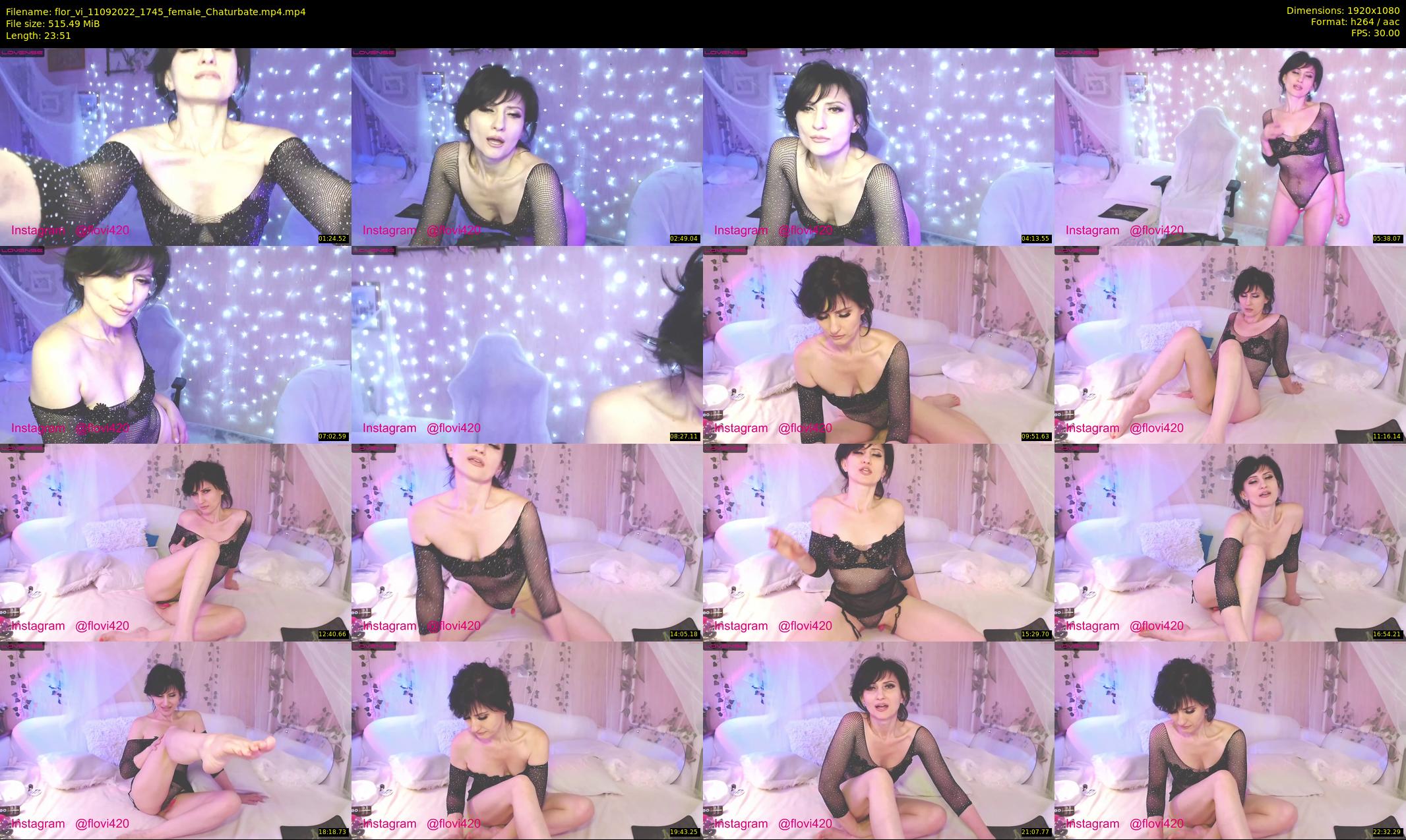 flor_vi — 24 minute Chaturbate female cam show recording, 1080p, Sep 11, 2022