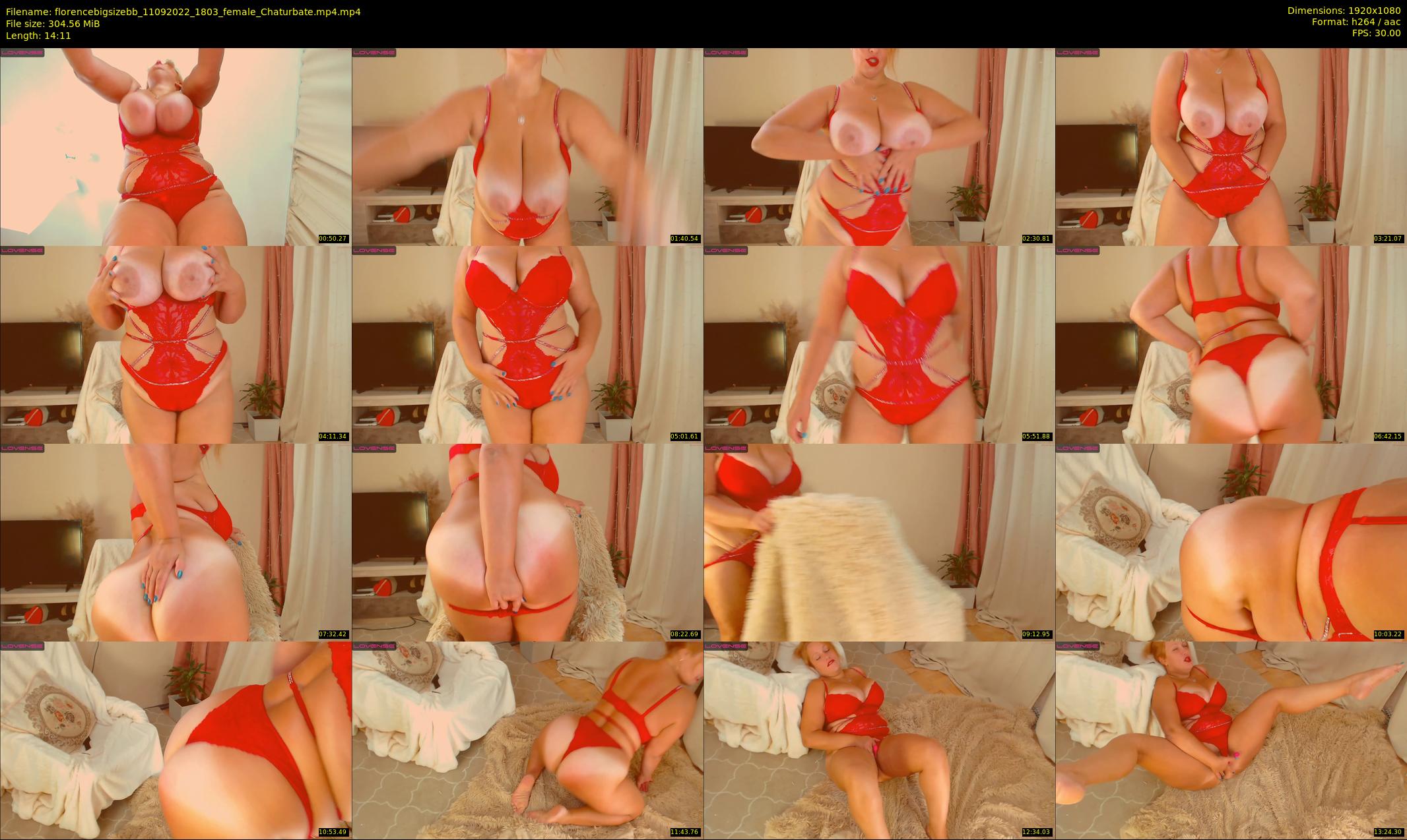 florencebigsizebb — 15 minute Chaturbate female cam show recording, 1080p, Sep 11, 2022
