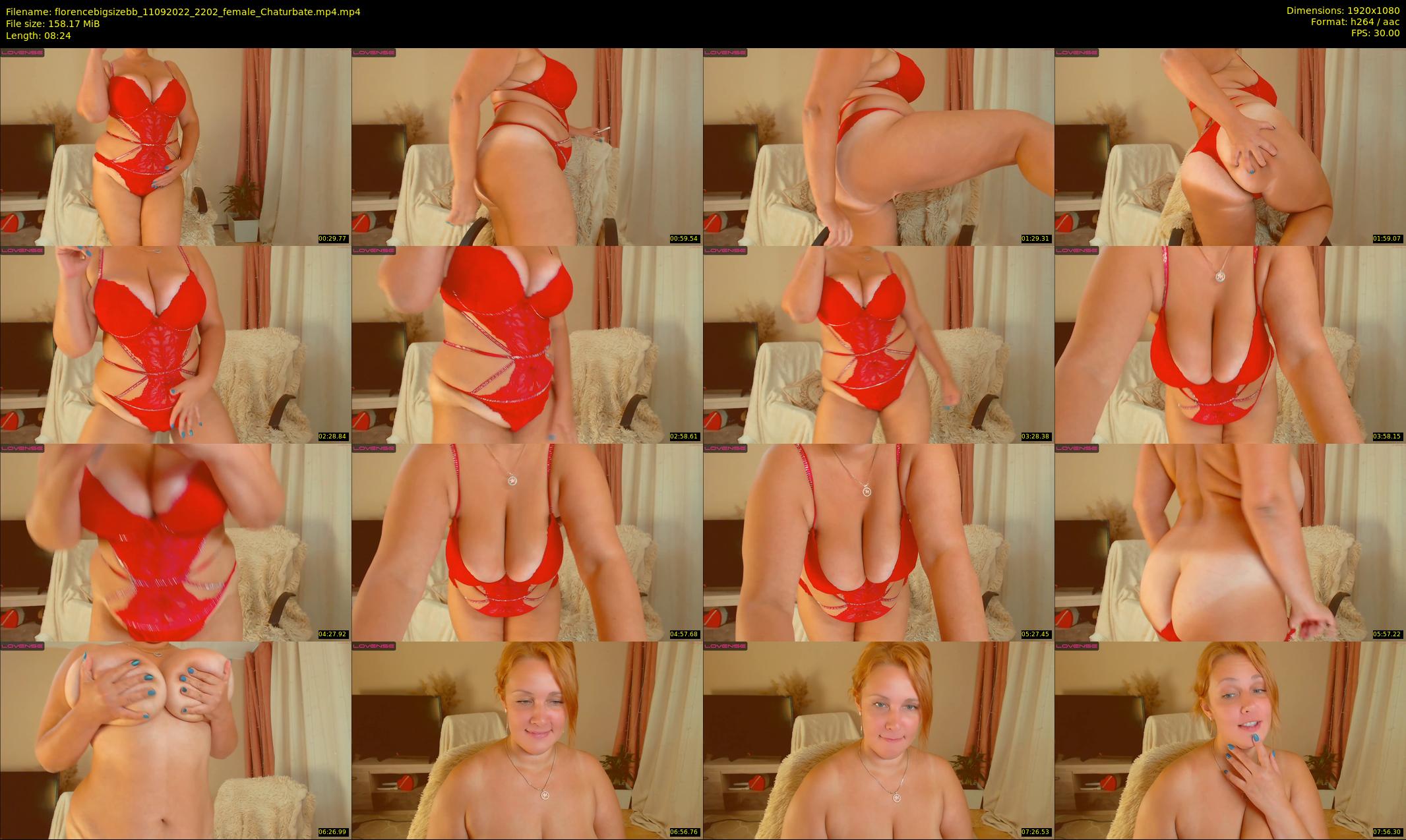 florencebigsizebb — 9 minute Chaturbate female cam show recording, 1080p, Sep 11, 2022