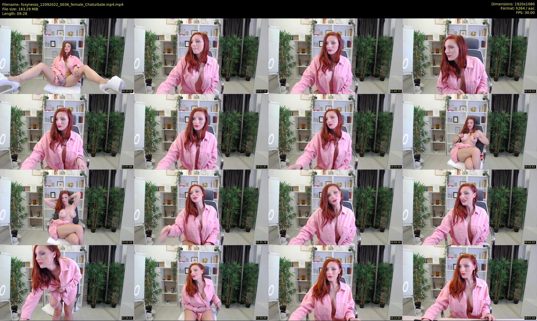 foxynesss — 10 minute Chaturbate female cam show recording, 1080p, Sep 12, 2022