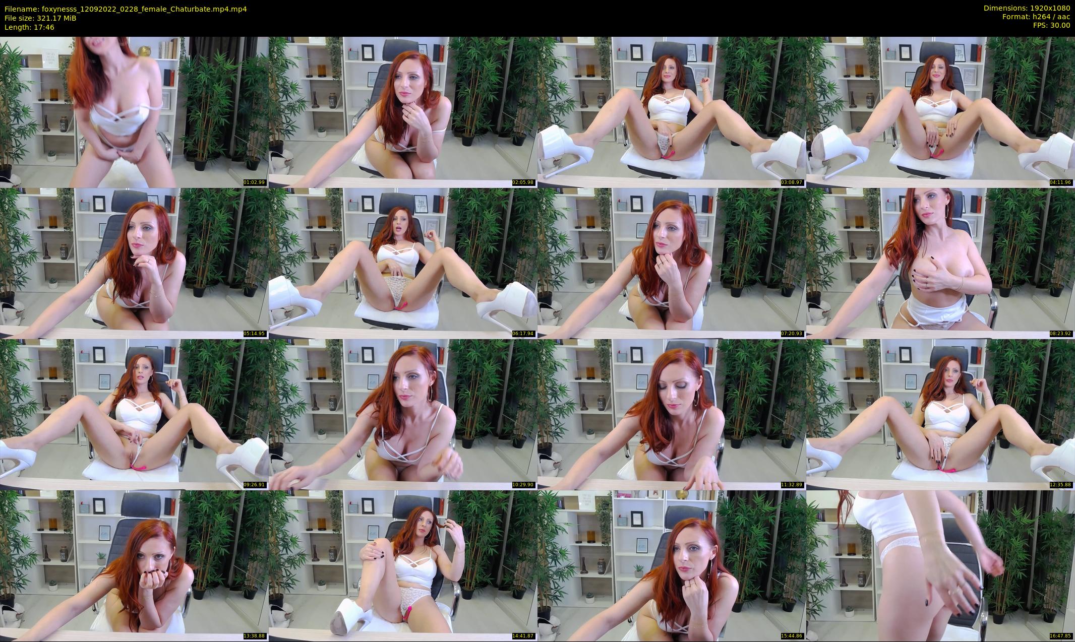 foxynesss — 18 minute Chaturbate female cam show recording, 1080p, Sep 12, 2022