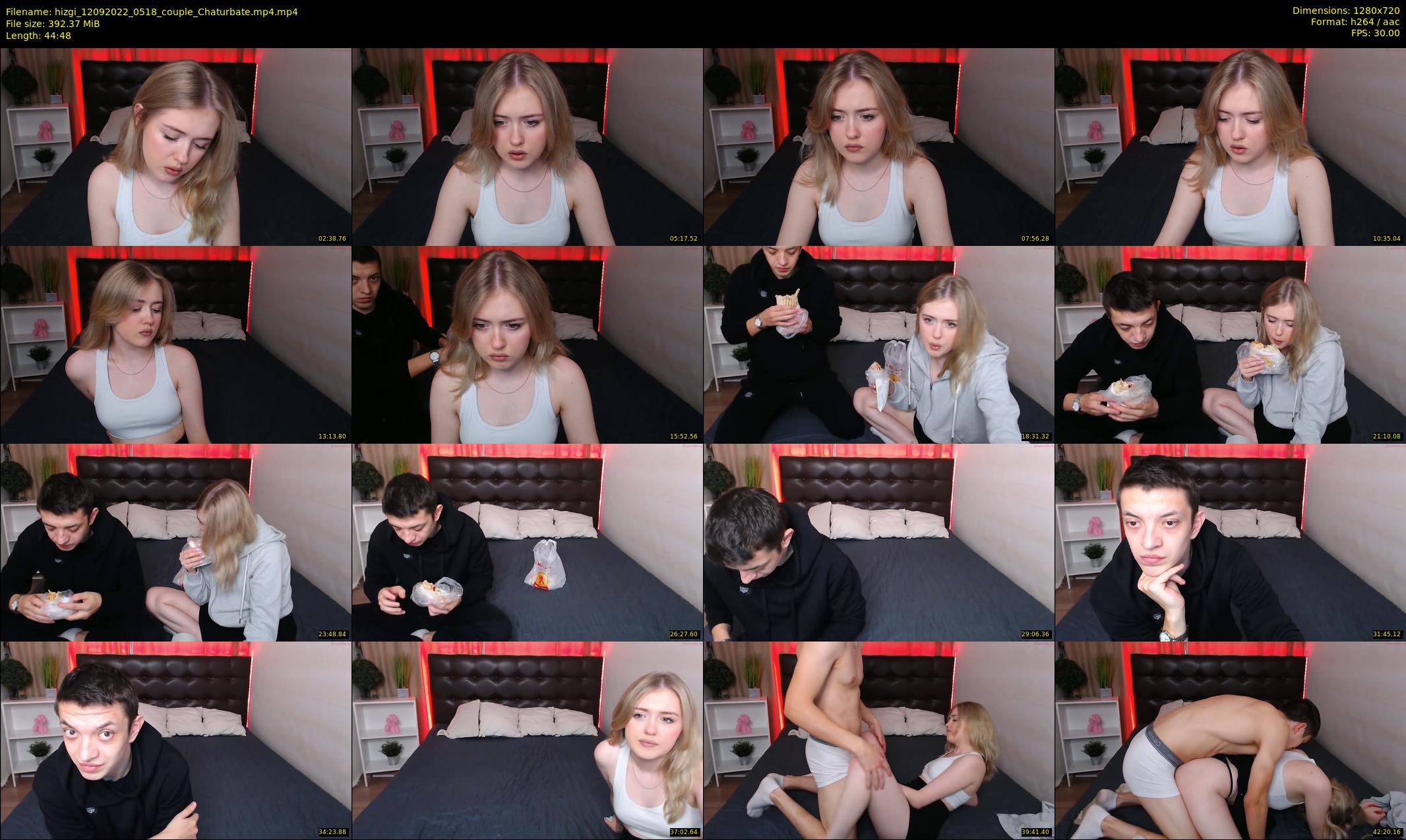 hizgi — 45 minute Chaturbate couple cam show recording, 720p, Sep 12, 2022