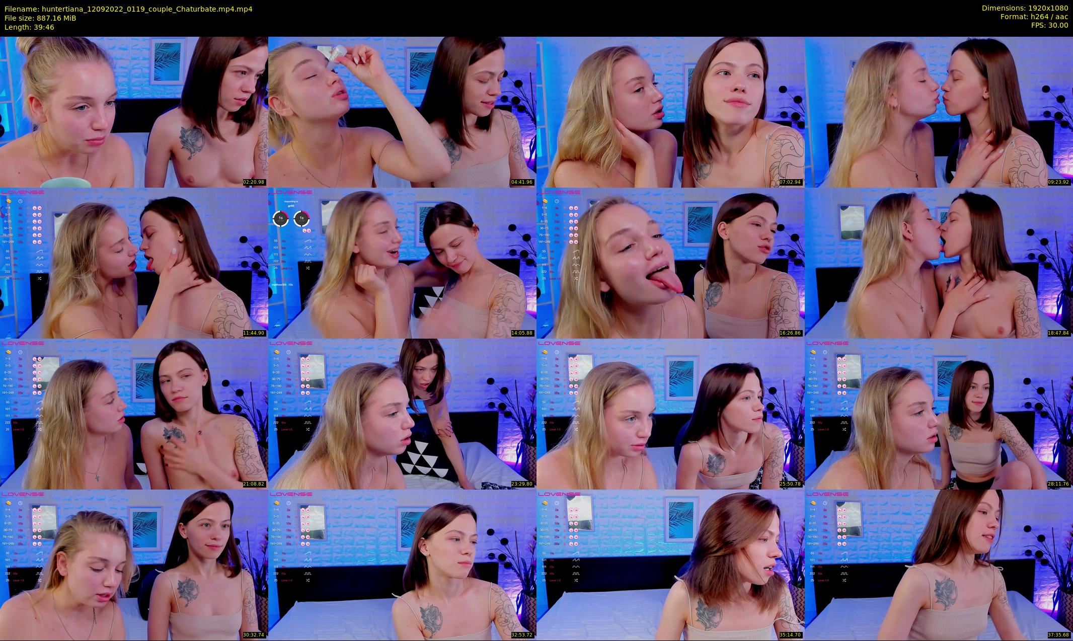 huntertiana — 40 minute Chaturbate female cam show recording, 1080p, Sep 12, 2022