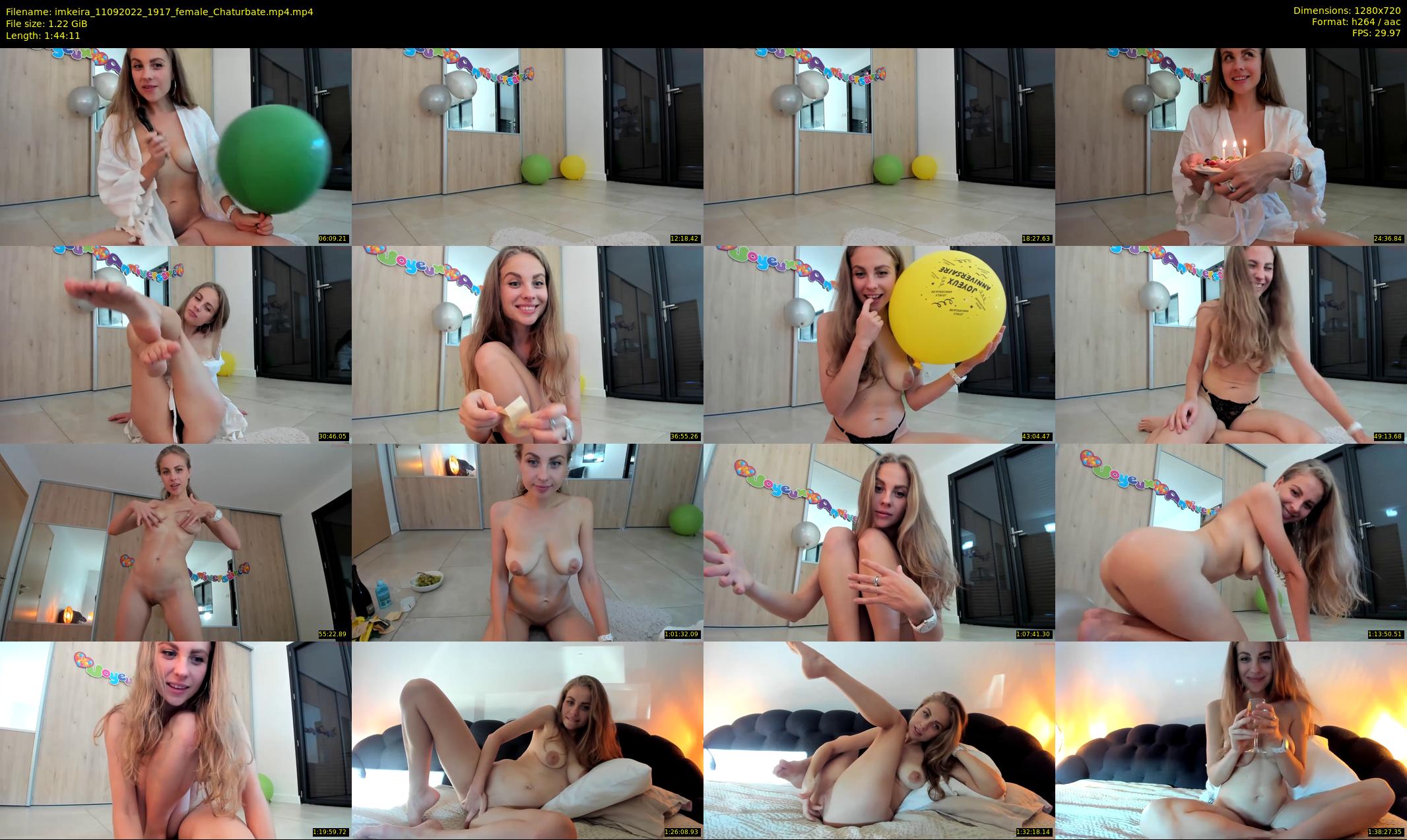 imkeira — 105 minute Chaturbate female cam show recording, 720p, Sep 11, 2022