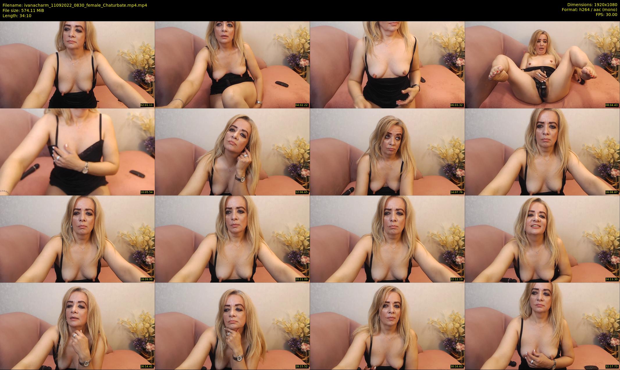 ivanacharm — 35 minute Chaturbate female cam show recording, 1080p, Sep 11, 2022