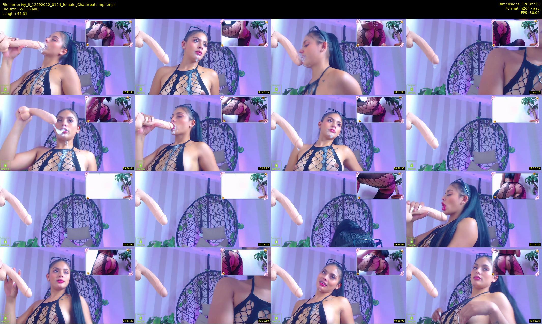 ivy_li — 46 minute Chaturbate female cam show recording, 720p, Sep 12, 2022