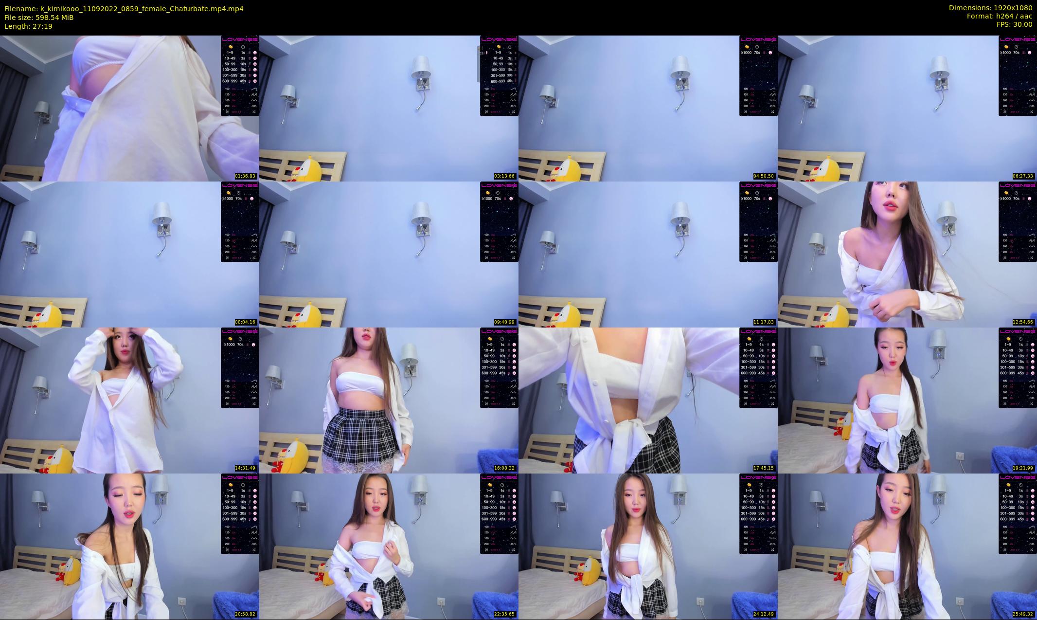k_kimikooo — 28 minute Chaturbate female cam show recording, 1080p, Sep 11, 2022