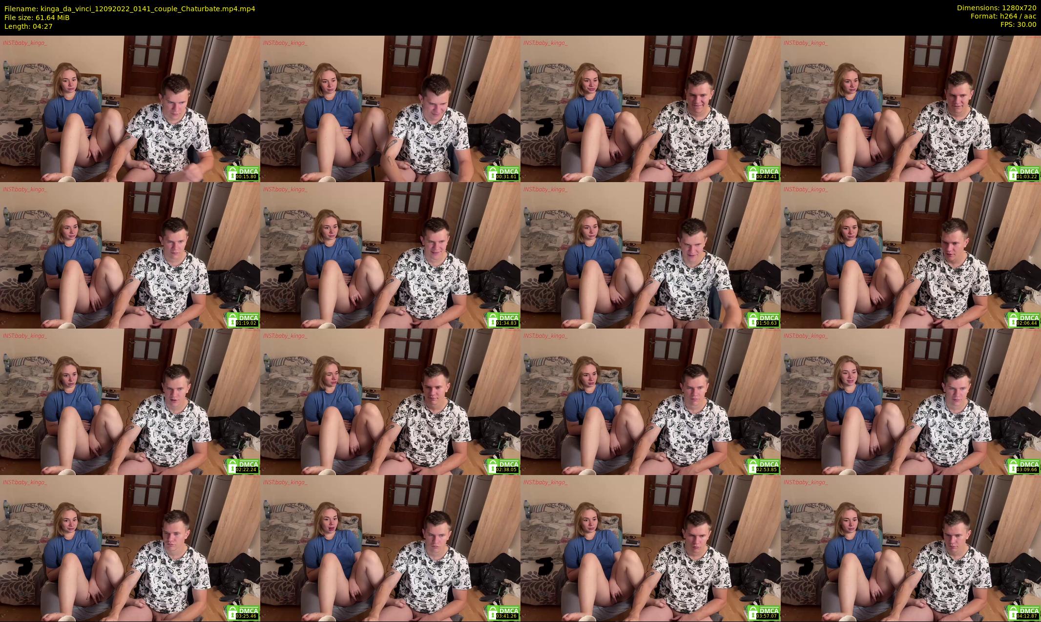 kinga_da_vinci — 5 minute Chaturbate couple cam show recording, 720p, Sep 12, 2022