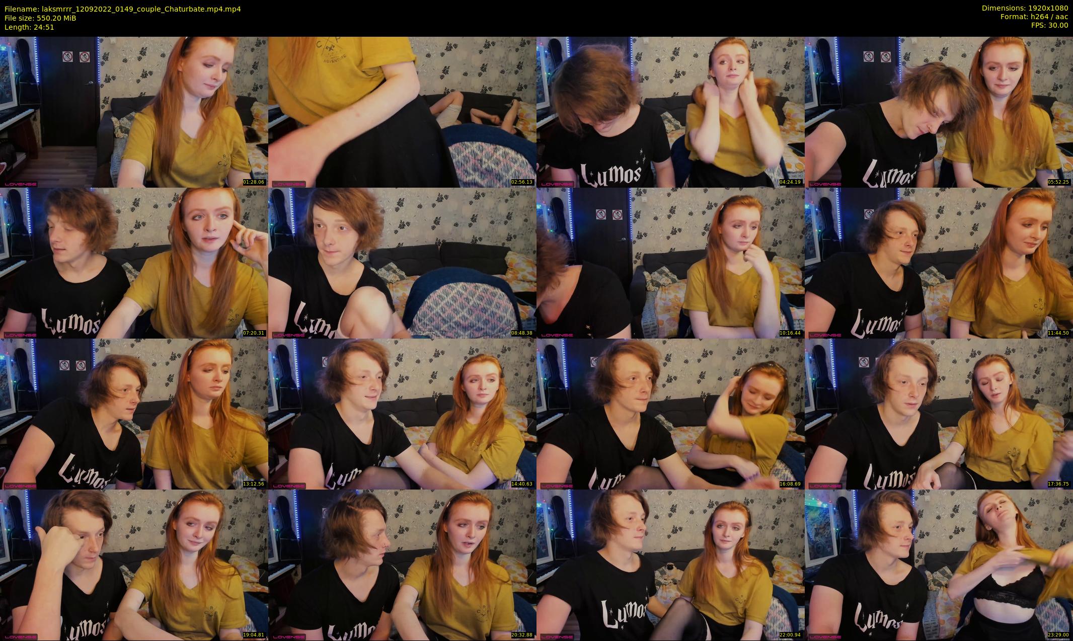 laksmrrr — 25 minute Chaturbate couple cam show recording, 1080p, Sep 12, 2022