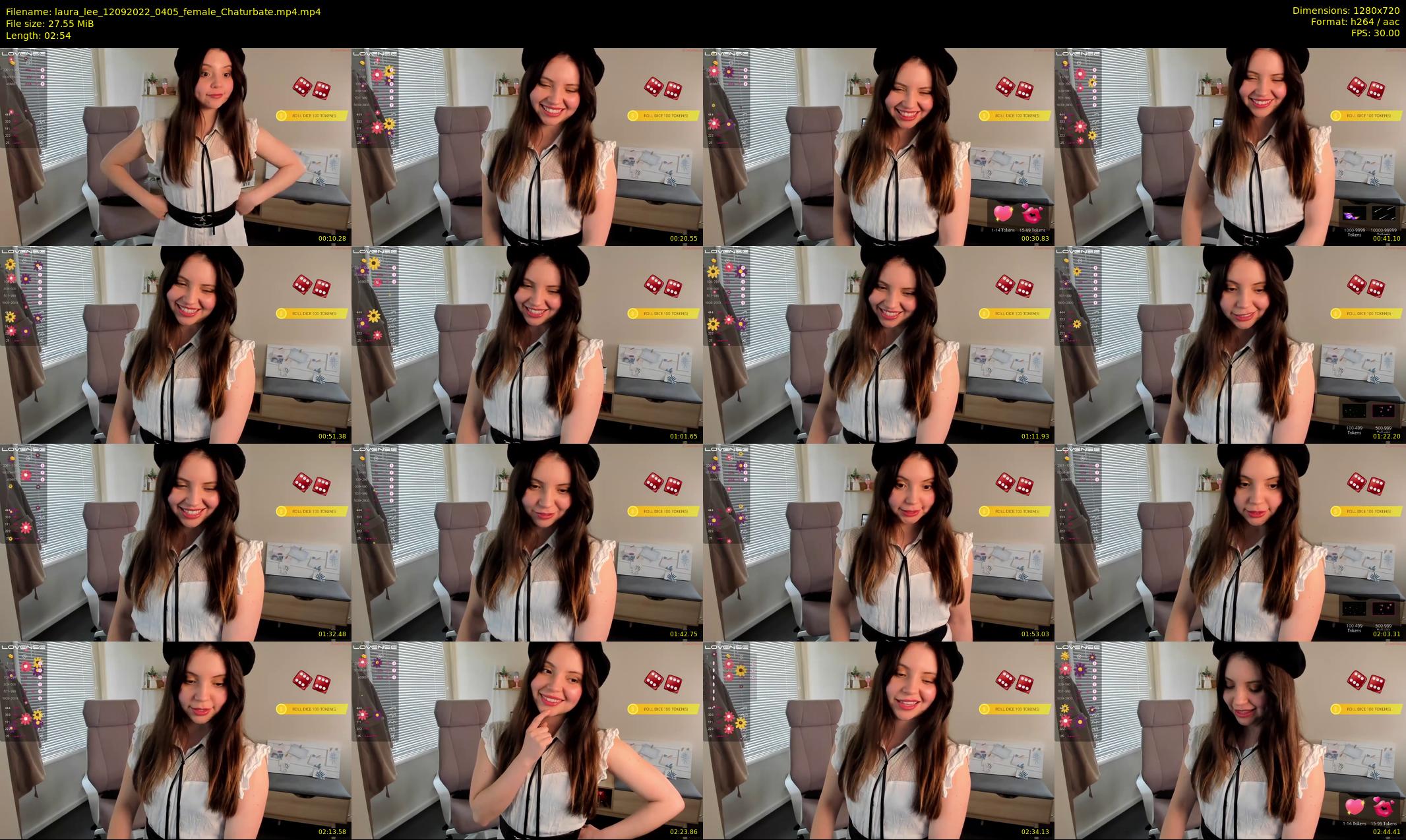 laura_lee — 3 minute Chaturbate female cam show recording, 720p, Sep 12, 2022