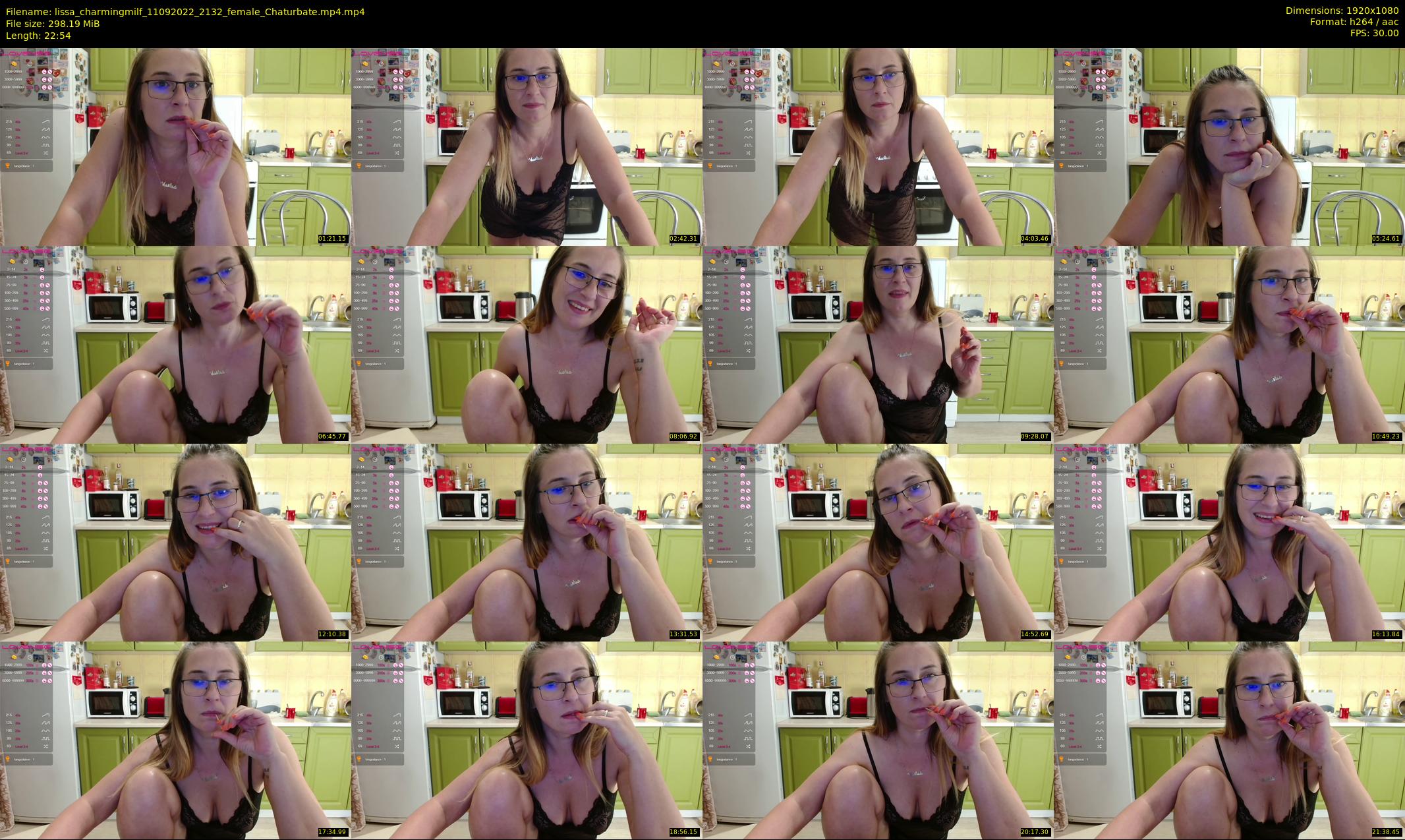 lissa_charmingmilf — 23 minute Chaturbate female cam show recording, 1080p, Sep 11, 2022