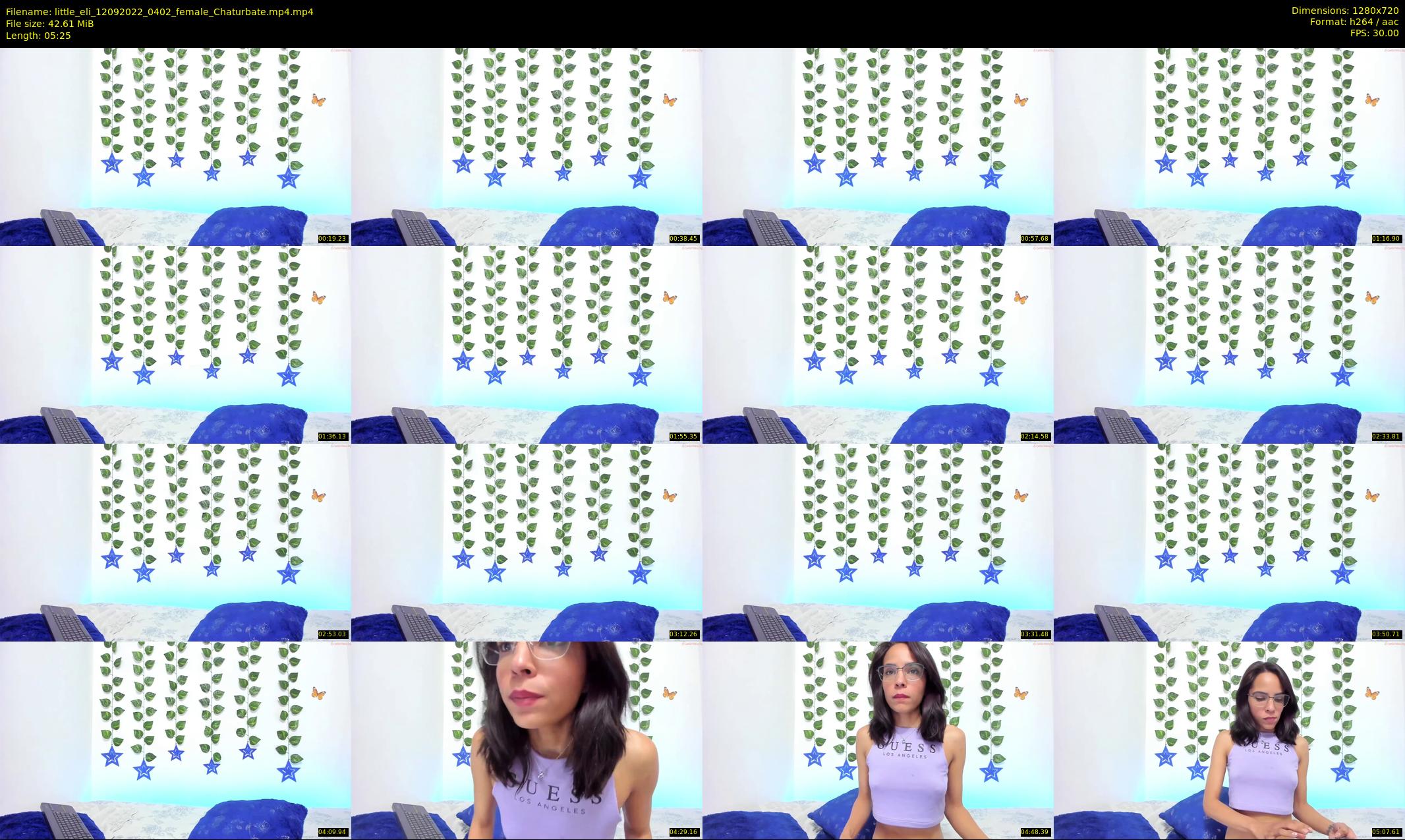 little_eli — 6 minute Chaturbate female cam show recording, 720p, Sep 12, 2022