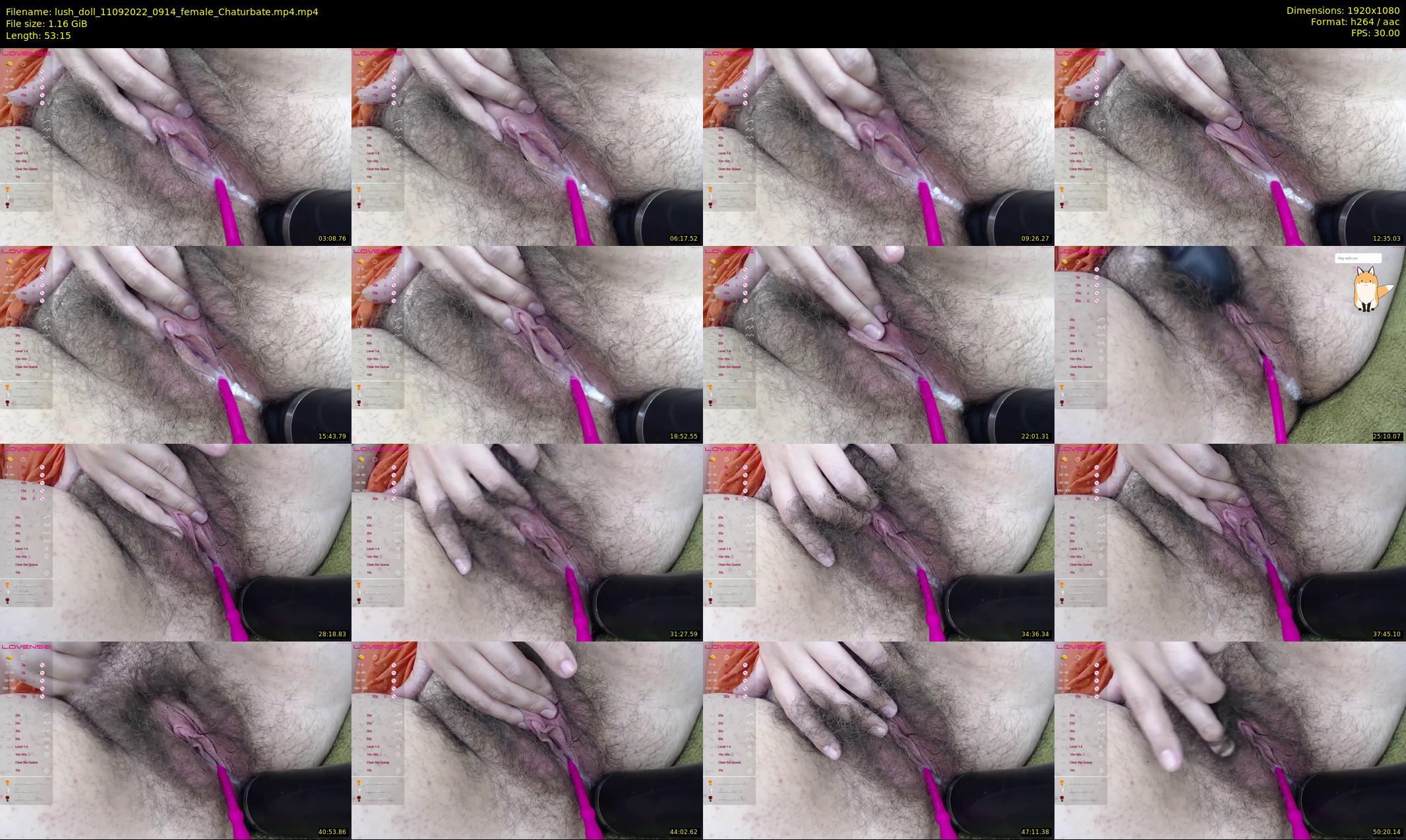 lush_doll — 54 minute Chaturbate female cam show recording, 1080p, Sep 11, 2022