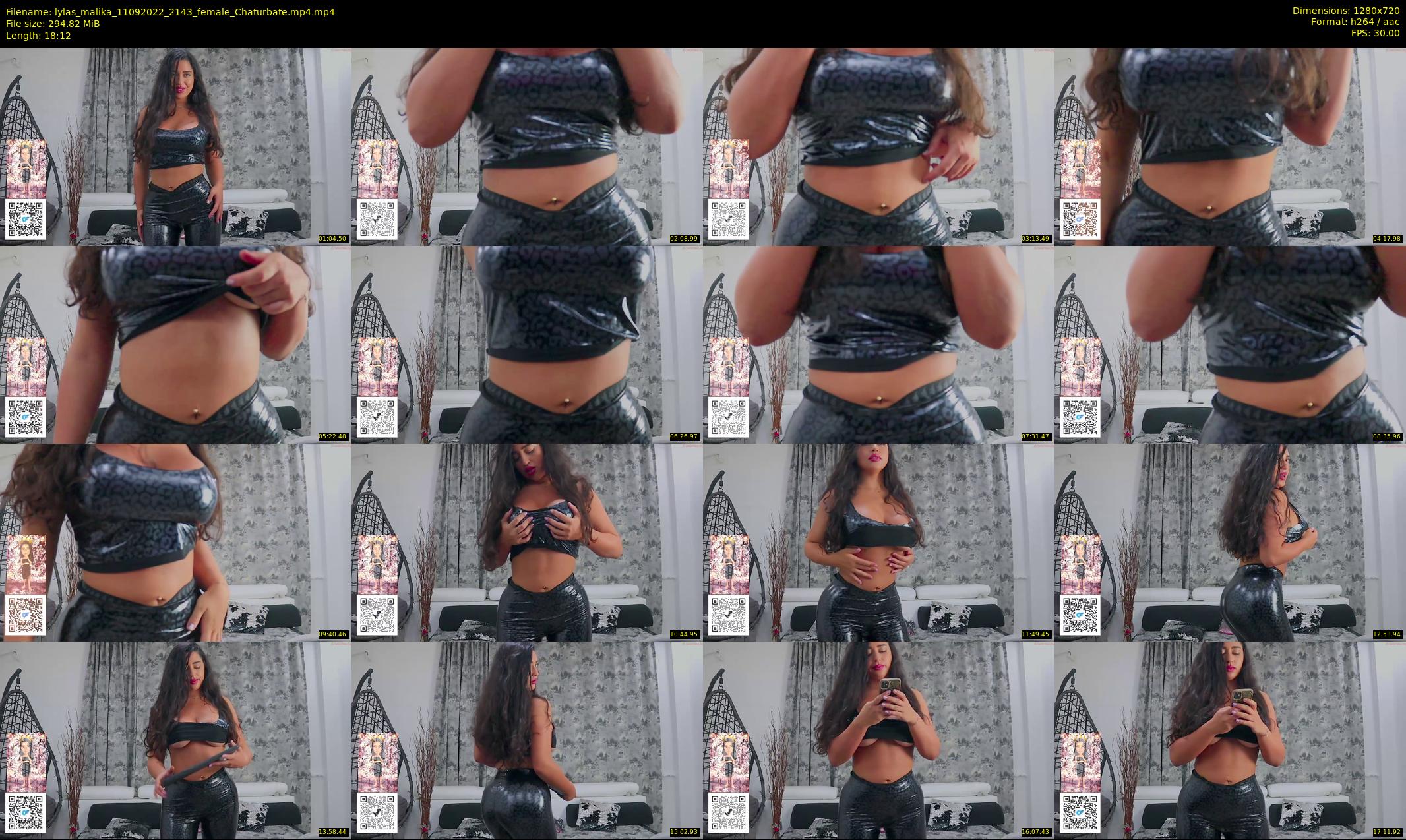 lylas_malika — 19 minute Chaturbate female cam show recording, 720p, Sep 11, 2022