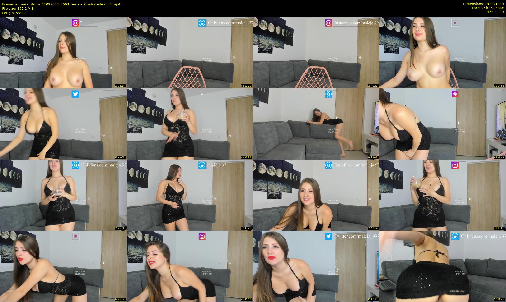 mara_storm — 56 minute Chaturbate female cam show recording, 1080p, Sep 11, 2022