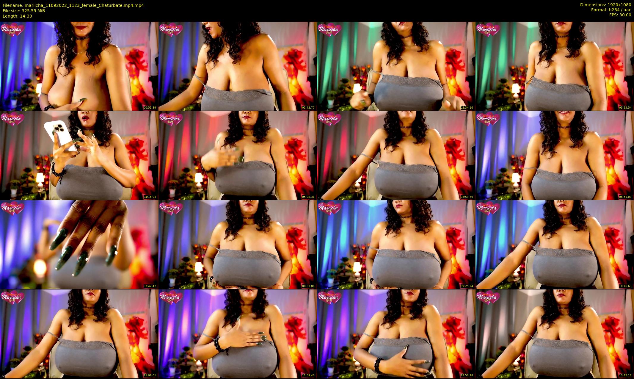 mariicha — 15 minute Chaturbate female cam show recording, 1080p, Sep 11, 2022