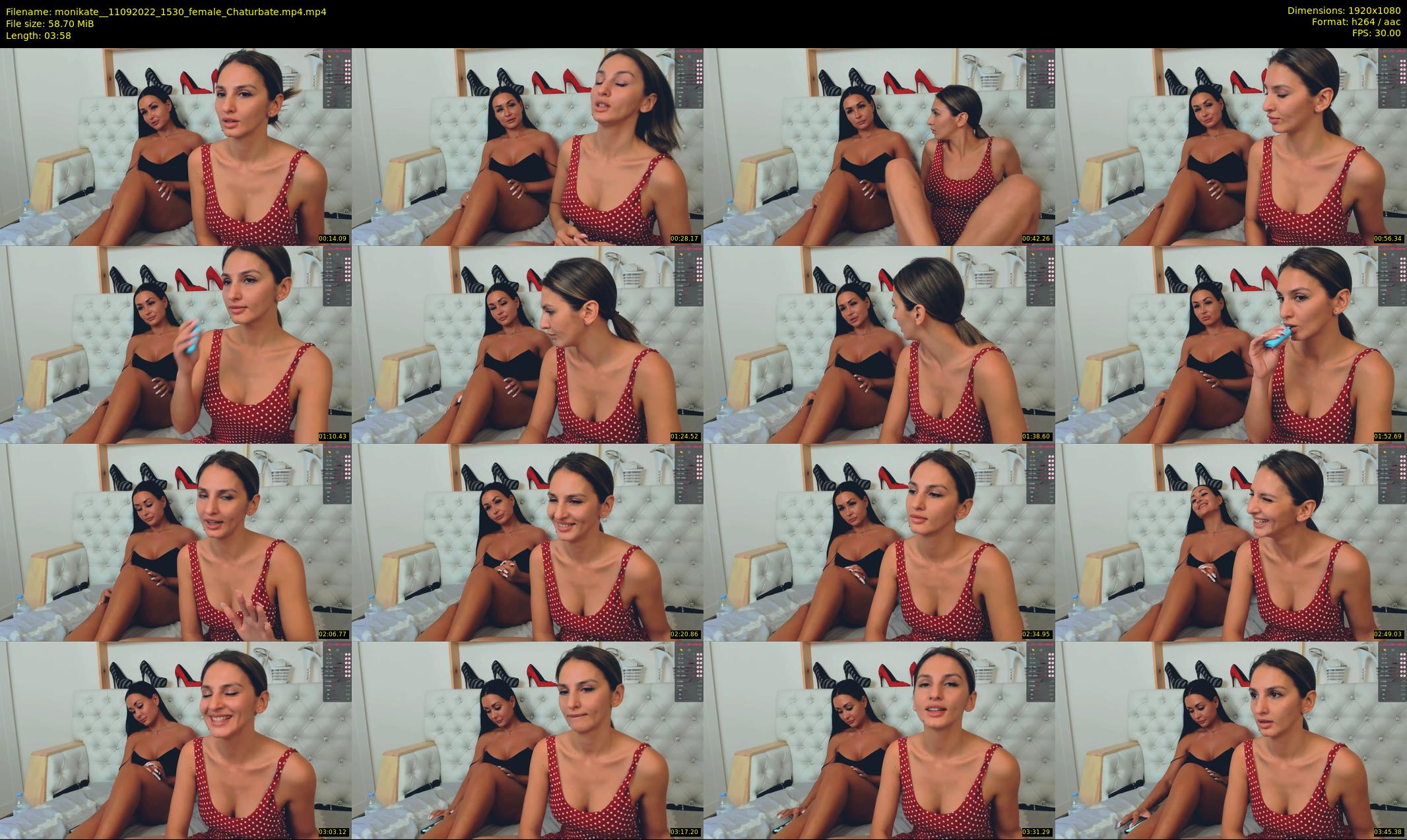 monikate_ — 4 minute Chaturbate couple cam show recording, 1080p, Sep 11, 2022