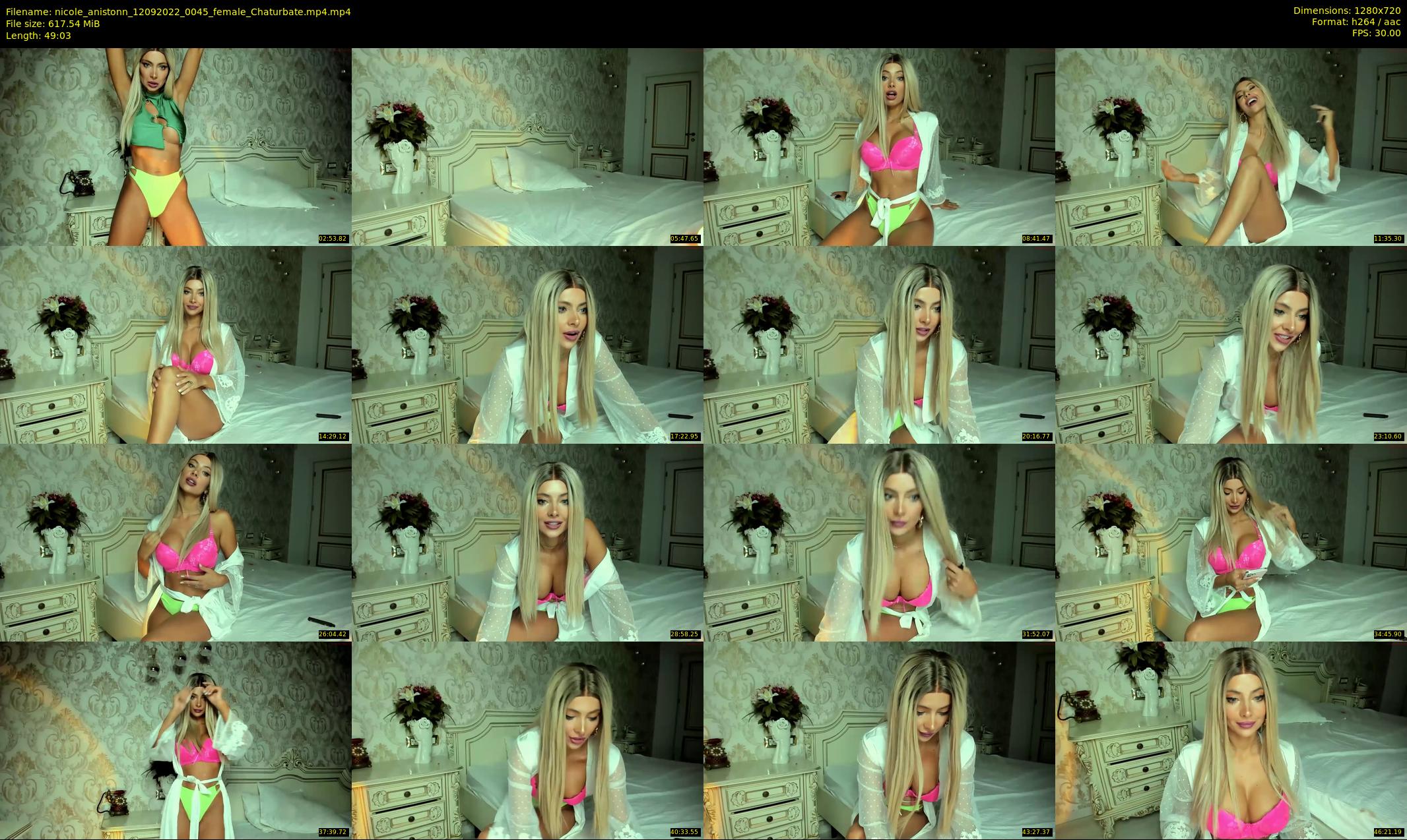 nicole_anistonn — 50 minute Chaturbate female cam show recording, 720p, Sep 12, 2022