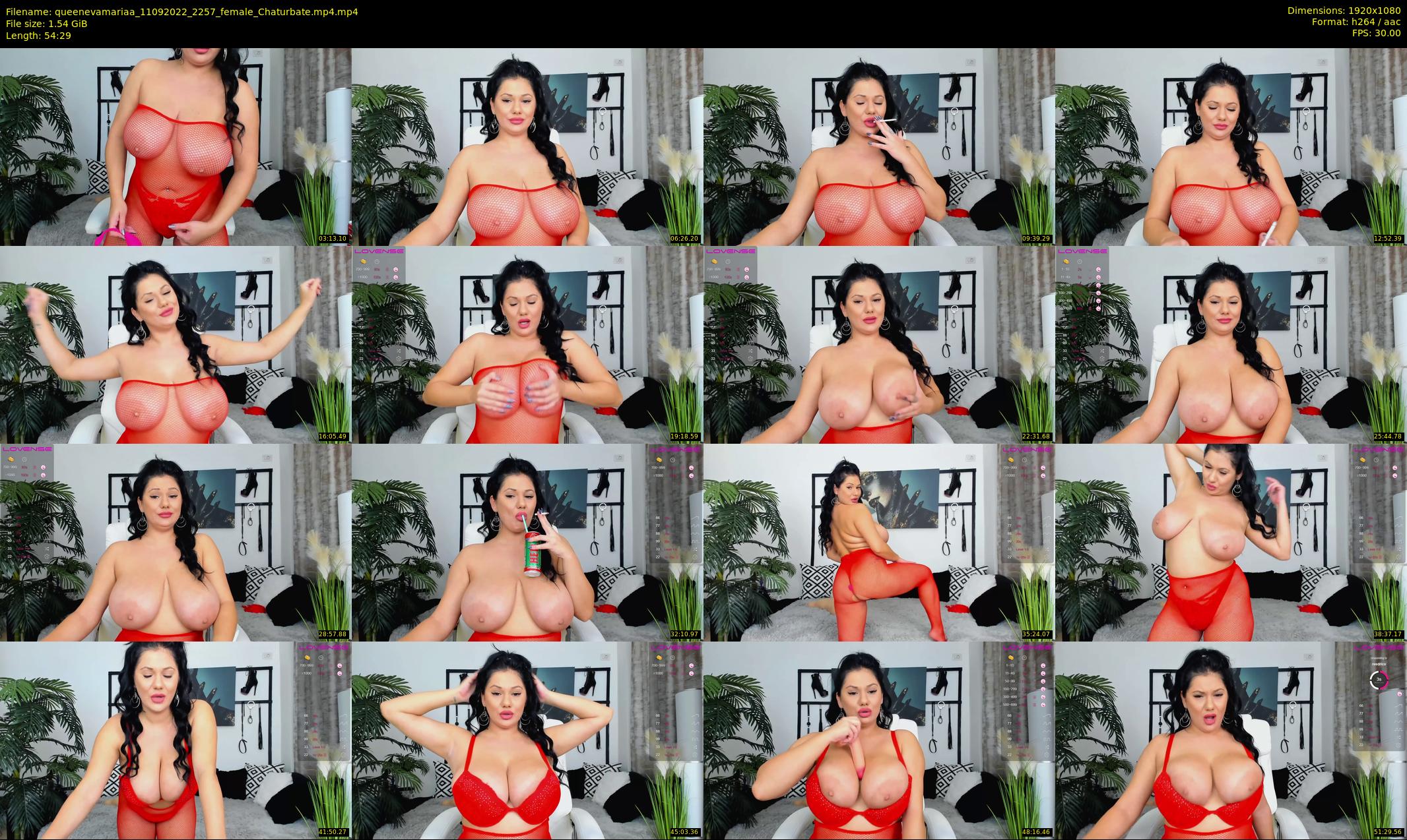 queenevamariaa — 55 minute Chaturbate female cam show recording, 1080p, Sep 11, 2022