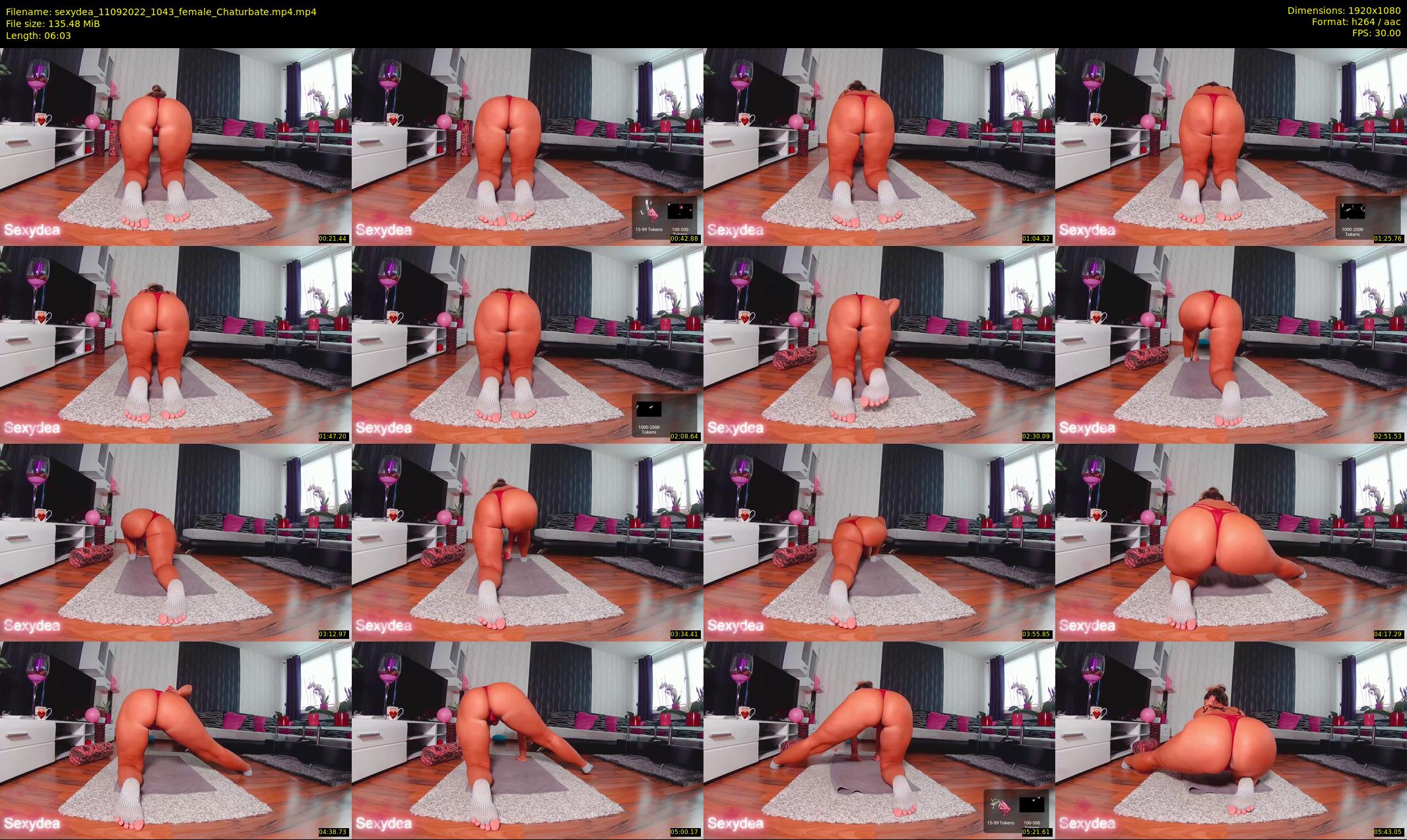 sexydea — 7 minute Chaturbate female cam show recording, 1080p, Sep 11, 2022
