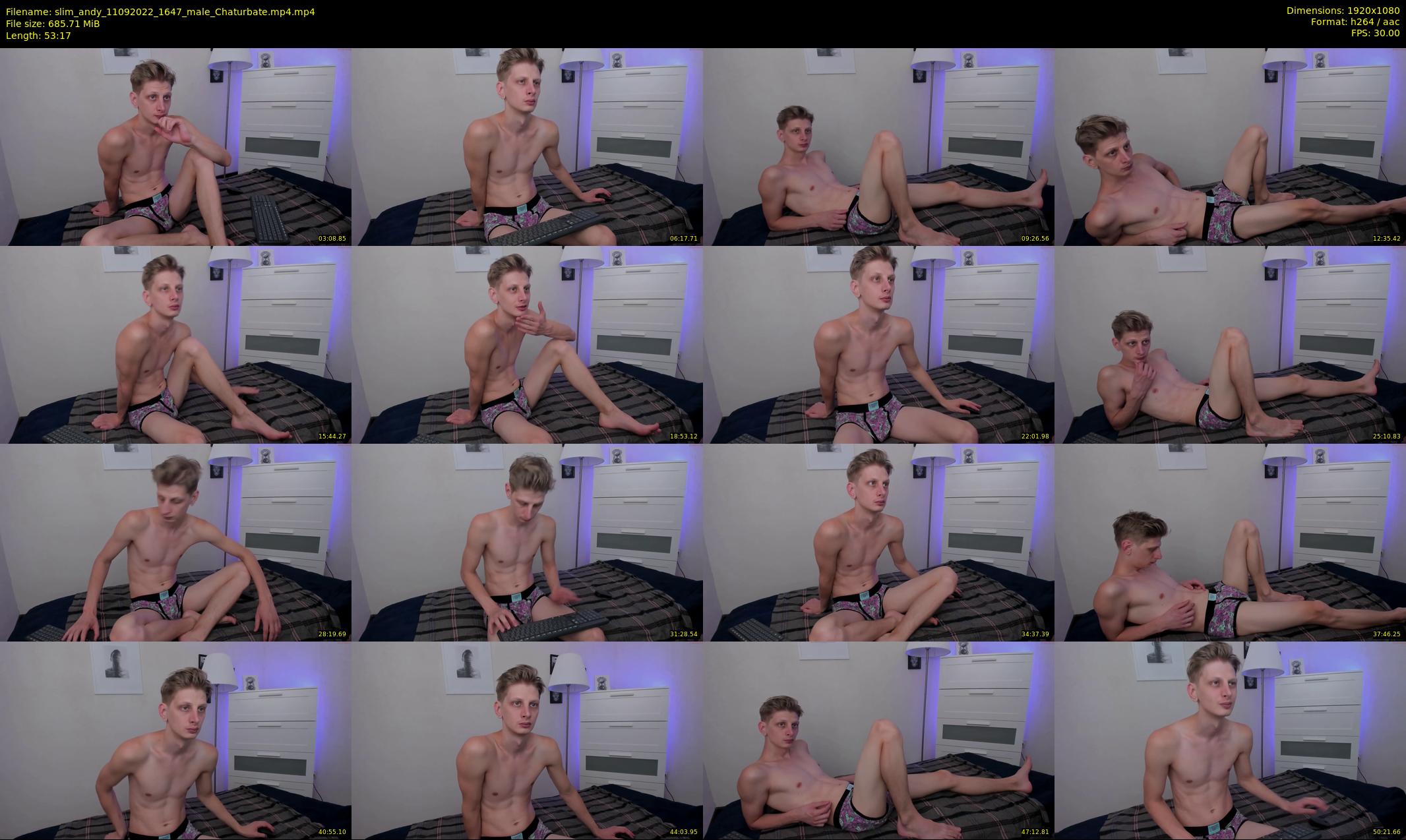 slim_andy — 54 minute Chaturbate male cam show recording, 1080p, Sep 11, 2022