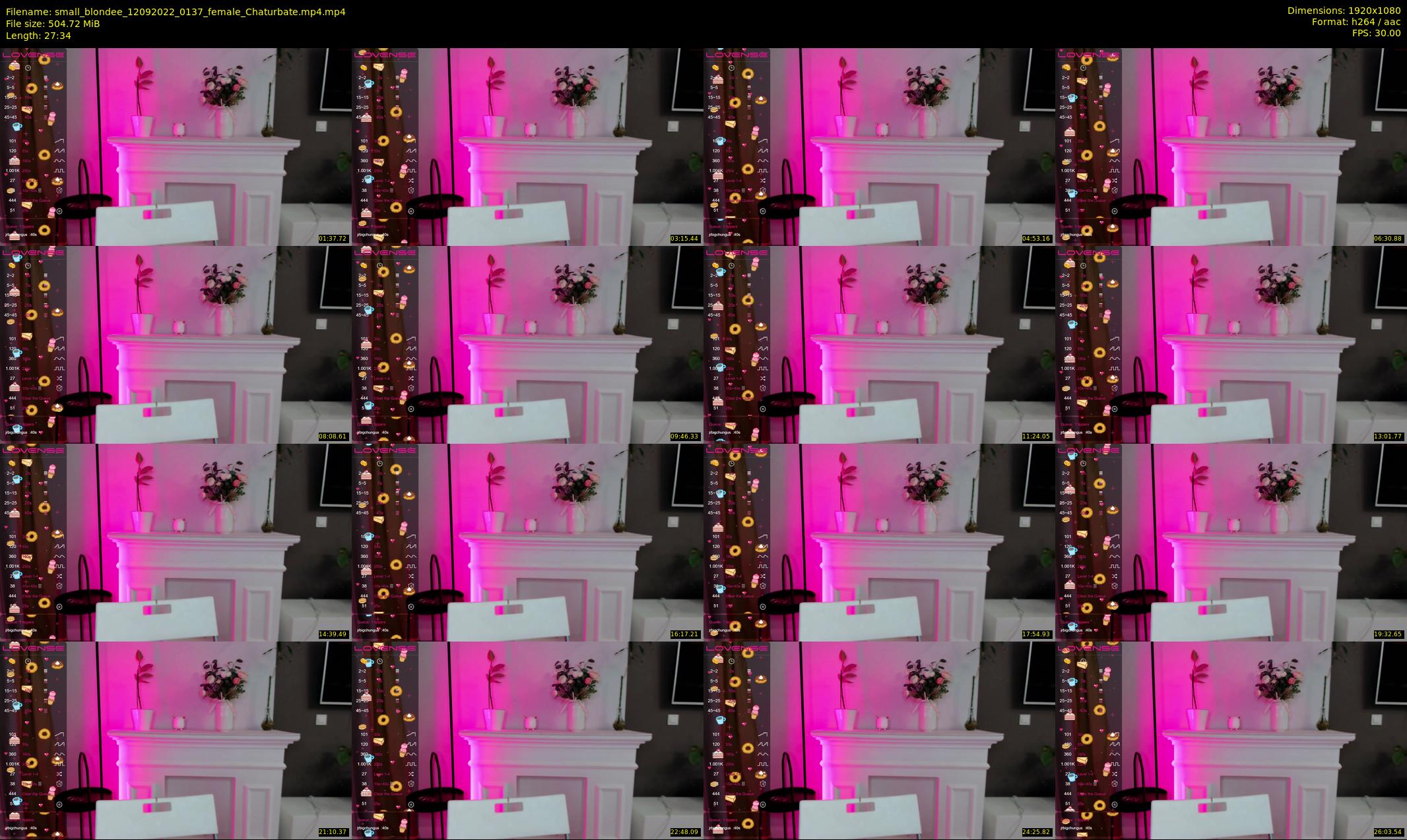 small_blondee — 28 minute Chaturbate female cam show recording, 1080p, Sep 12, 2022