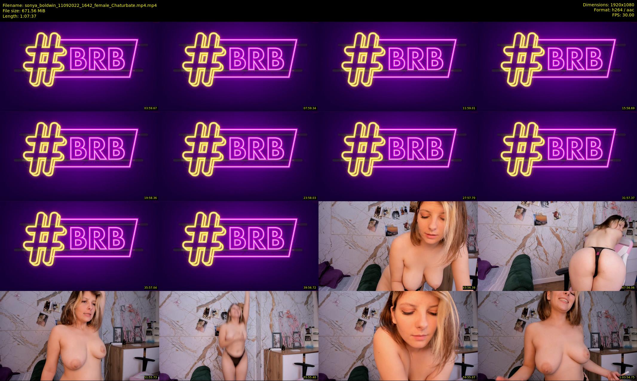 sonya_boldwin — 68 minute Chaturbate female cam show recording, 1080p, Sep 11, 2022