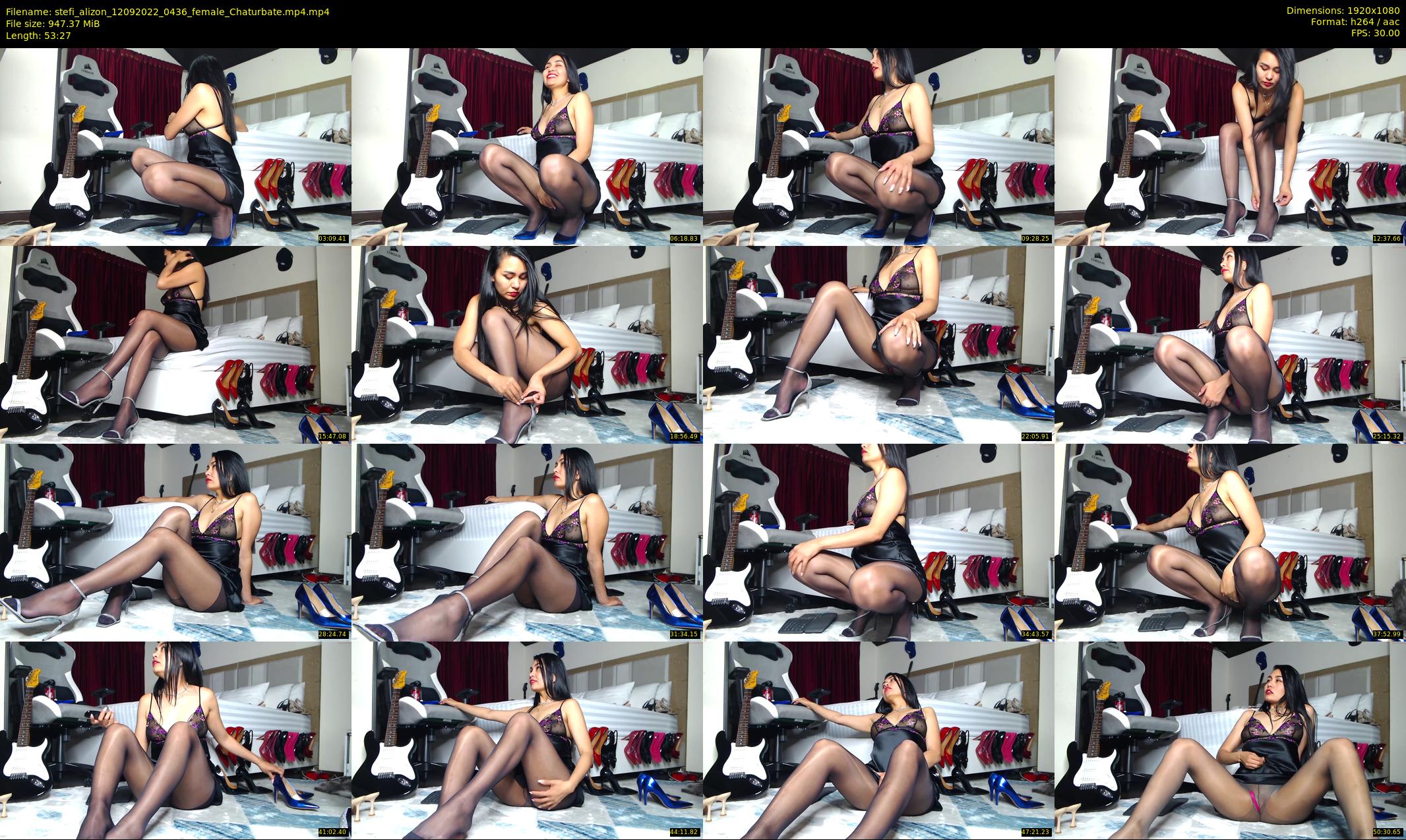 stefi_alizon — 54 minute Chaturbate female cam show recording, 1080p, Sep 12, 2022