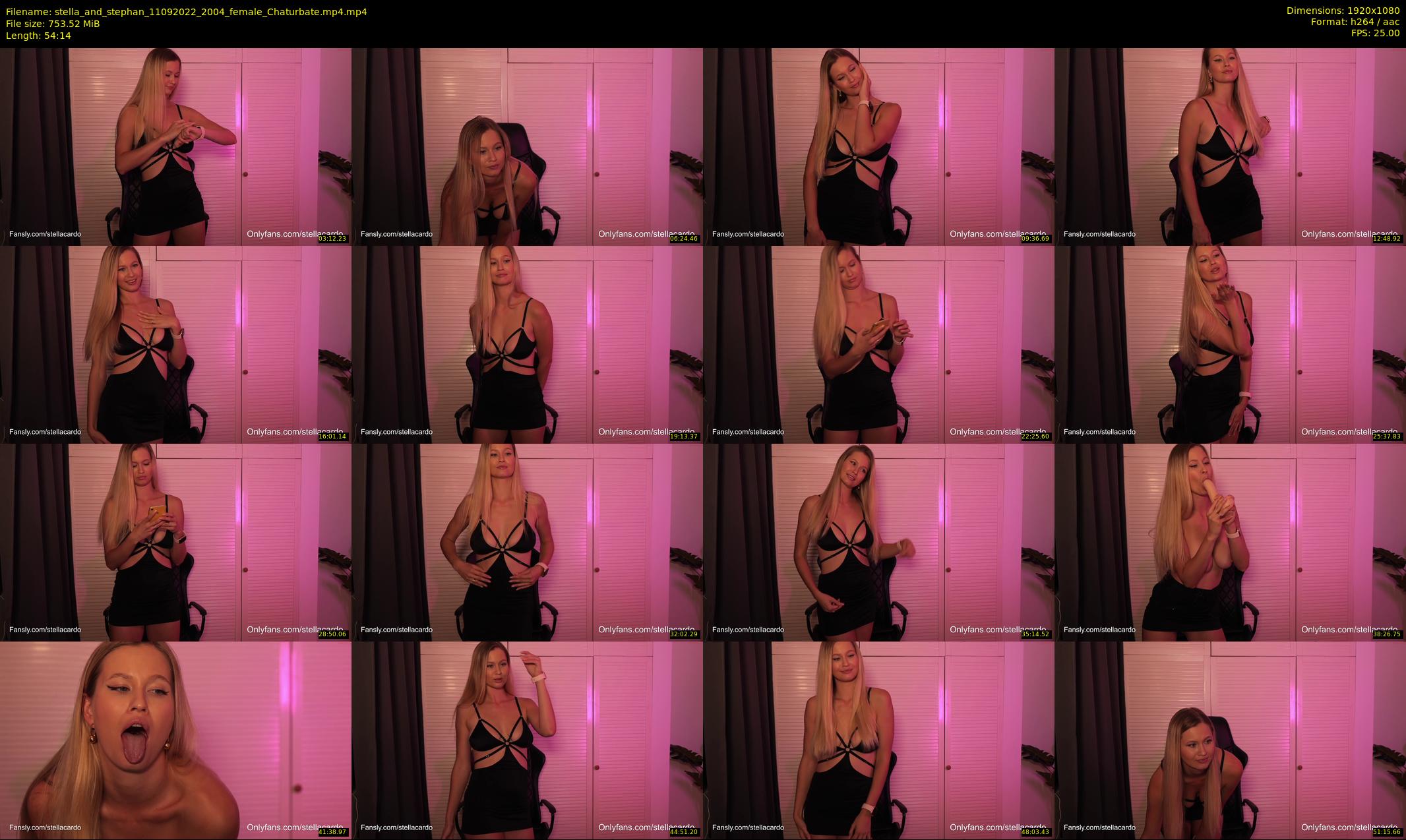 stella_and_stephan — 55 minute Chaturbate couple cam show recording, 1080p, Sep 11, 2022