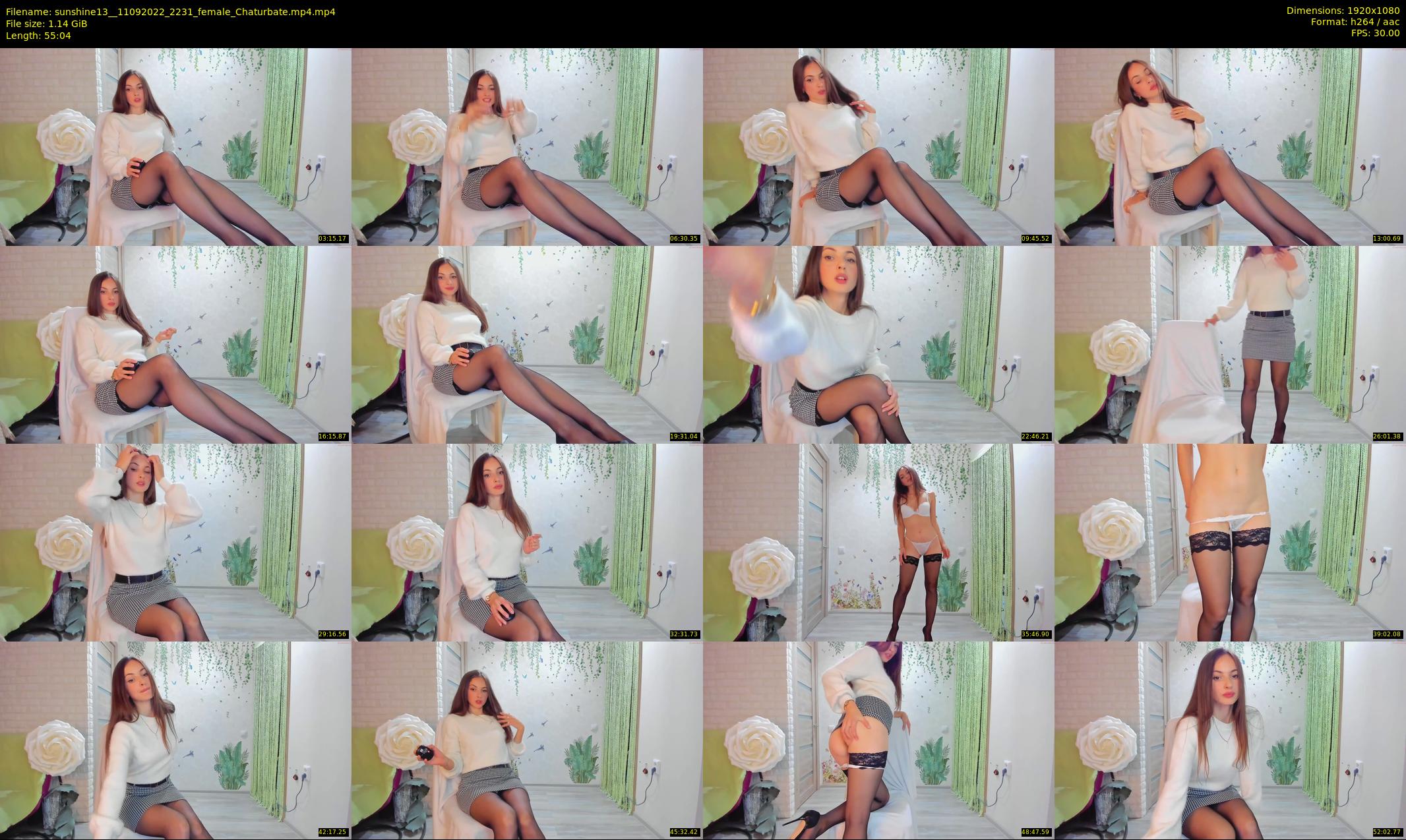 sunshine13_ — 56 minute Chaturbate female cam show recording, 1080p, Sep 11, 2022
