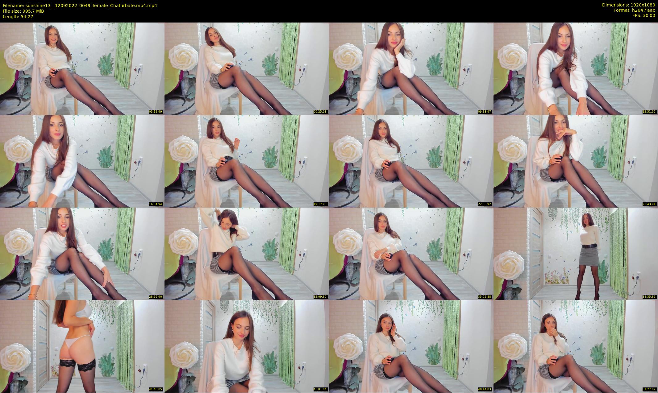 sunshine13_ — 55 minute Chaturbate female cam show recording, 1080p, Sep 12, 2022