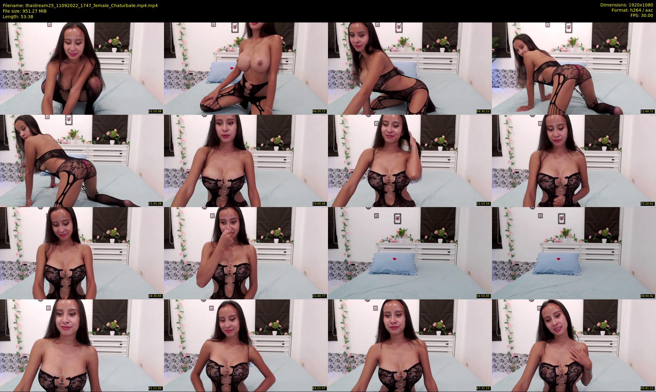 thaidream25 — 54 minute Chaturbate female cam show recording, 1080p, Sep 11, 2022